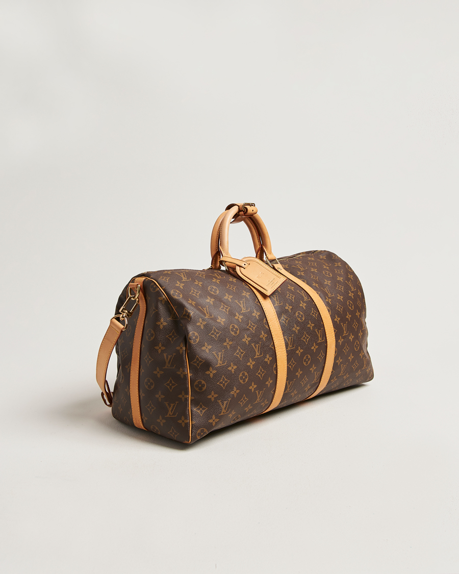 Homme | Pre-Owned & Vintage Bags | Louis Vuitton Pre-Owned | Keepall Bandouliére 50 Monogram