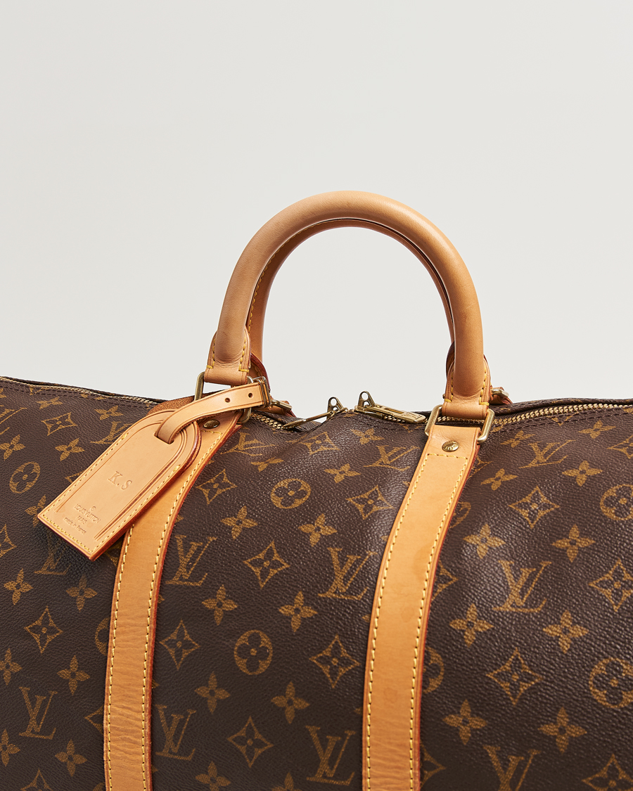 Homme | Pre-Owned & Vintage Bags | Louis Vuitton Pre-Owned | Keepall Bandouliére 50 Monogram