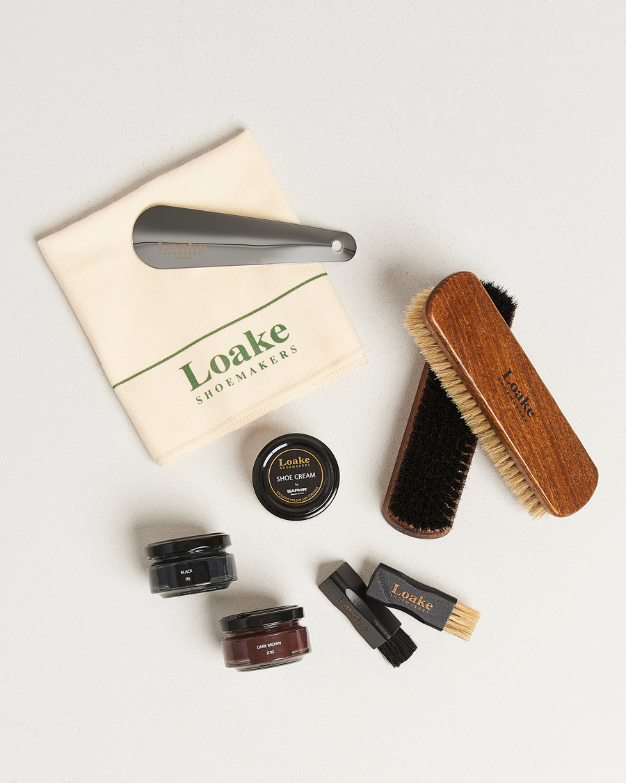 Homme | Entretien Chaussures | Loake Shoemakers | Saphir Small Leather Valet Box