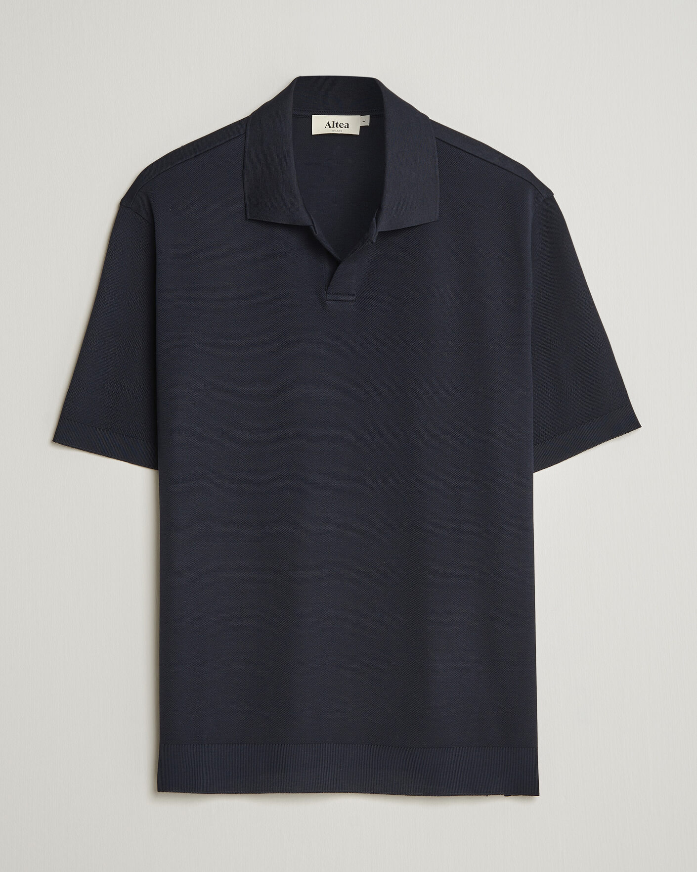 Homme | Polos | Altea | Jersey Piquet Polo Navy