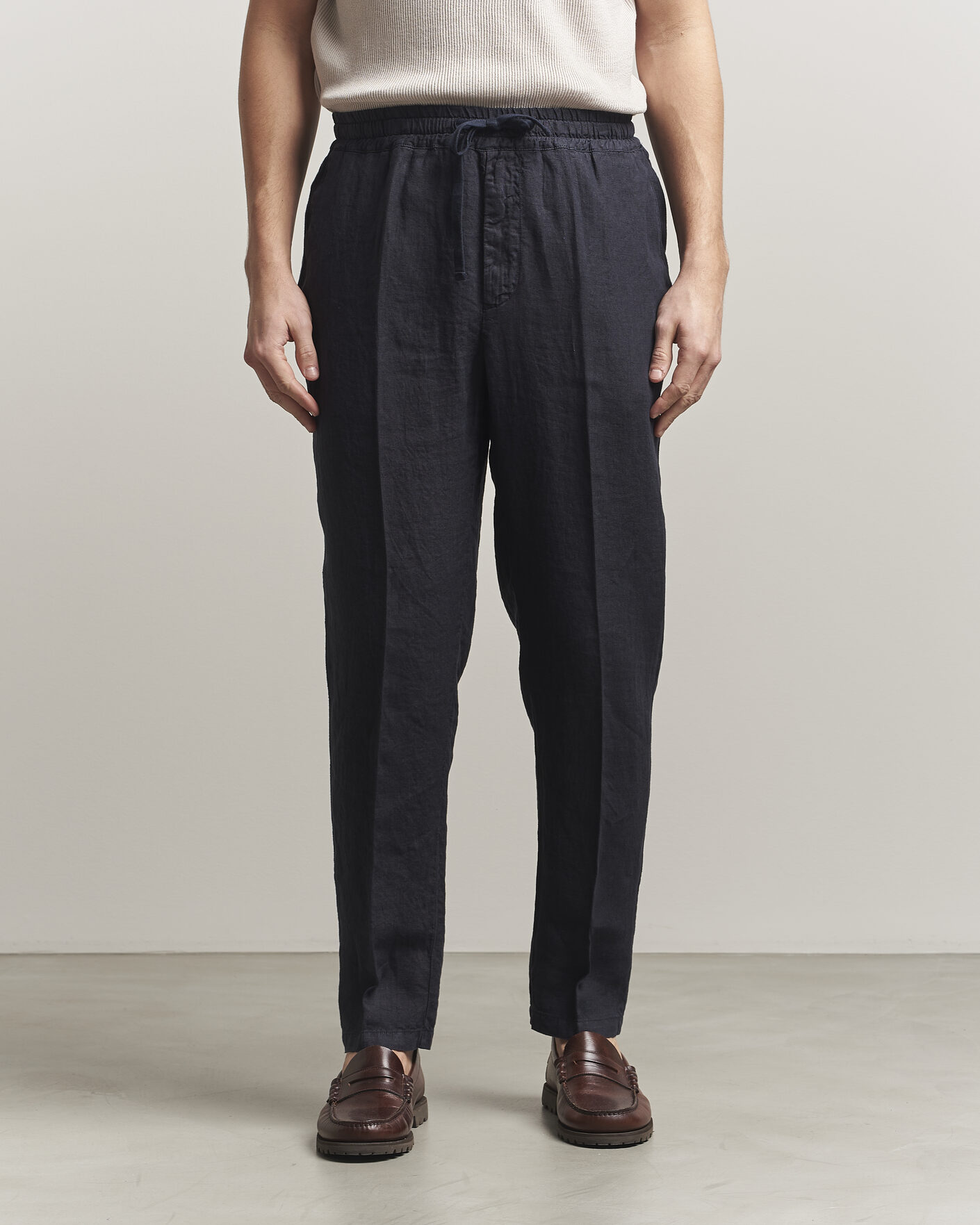 Homme | Pantalons | Altea | Linen Pants Navy