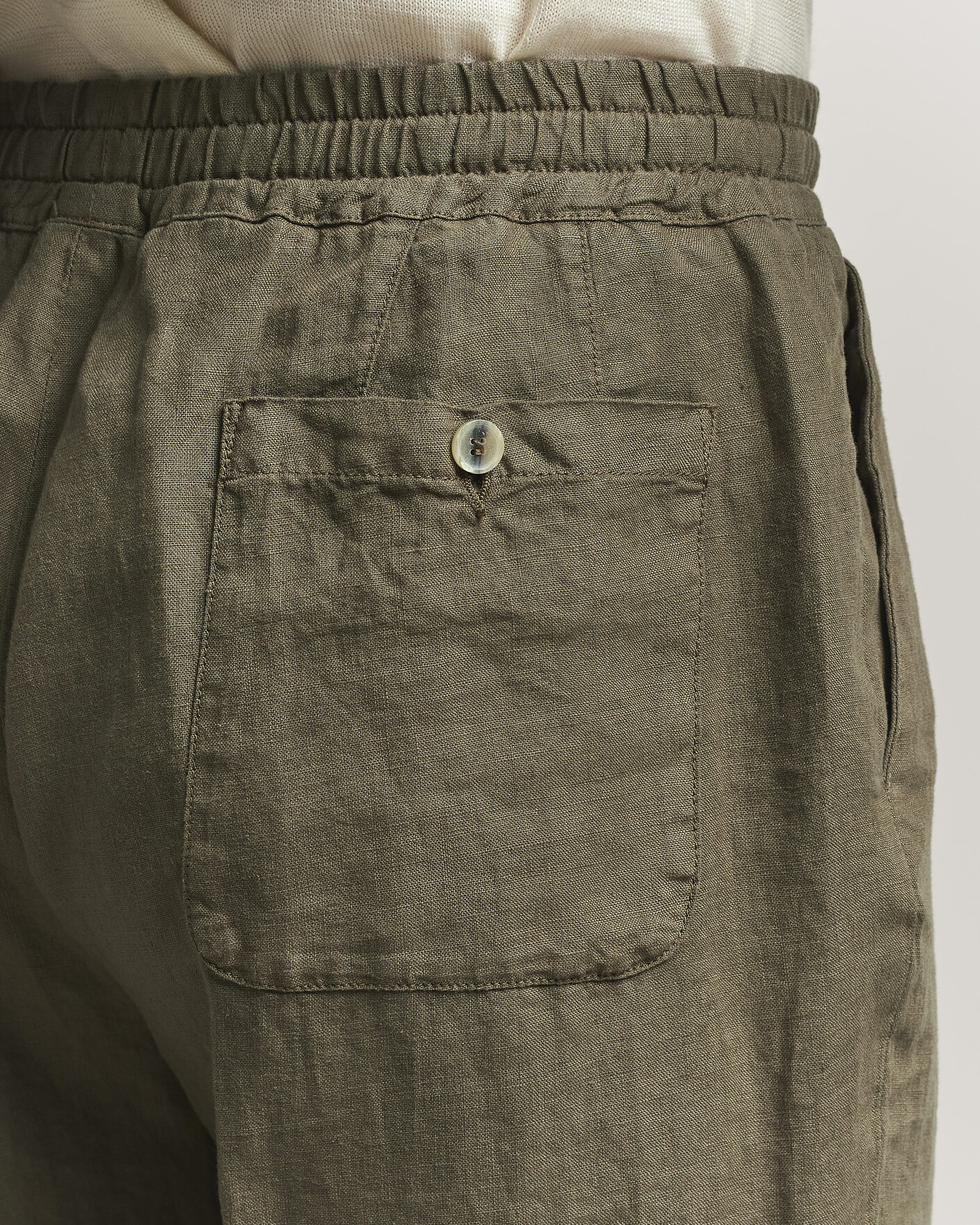 Homme | Pantalons | Altea | Linen Pants Military