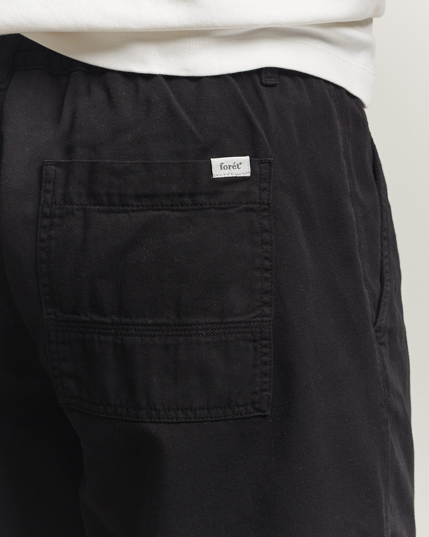 Homme | Shorts | Forét | Clay Light Shorts Black