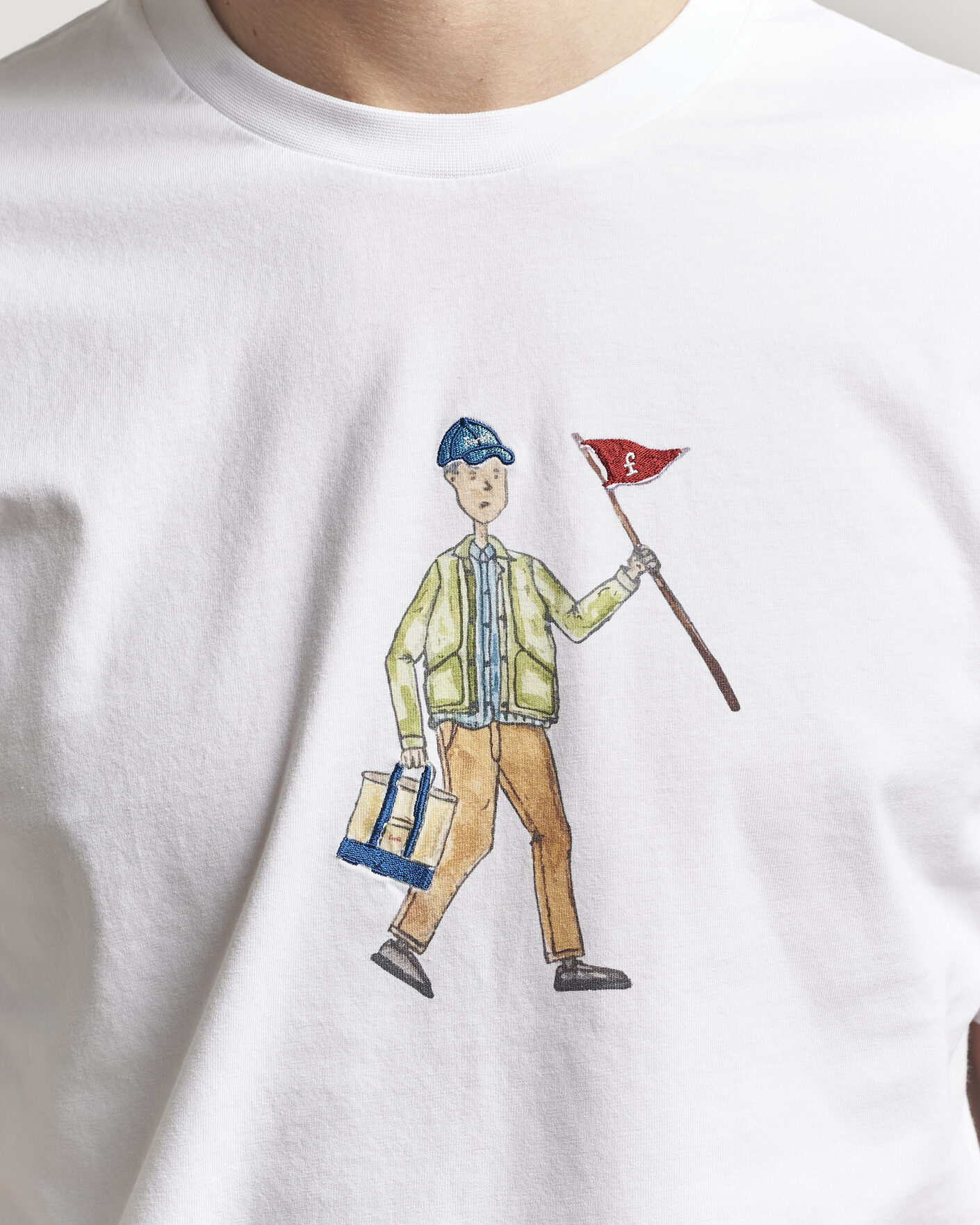 Homme | T-shirts | Forét | Patrol T-Shirt White