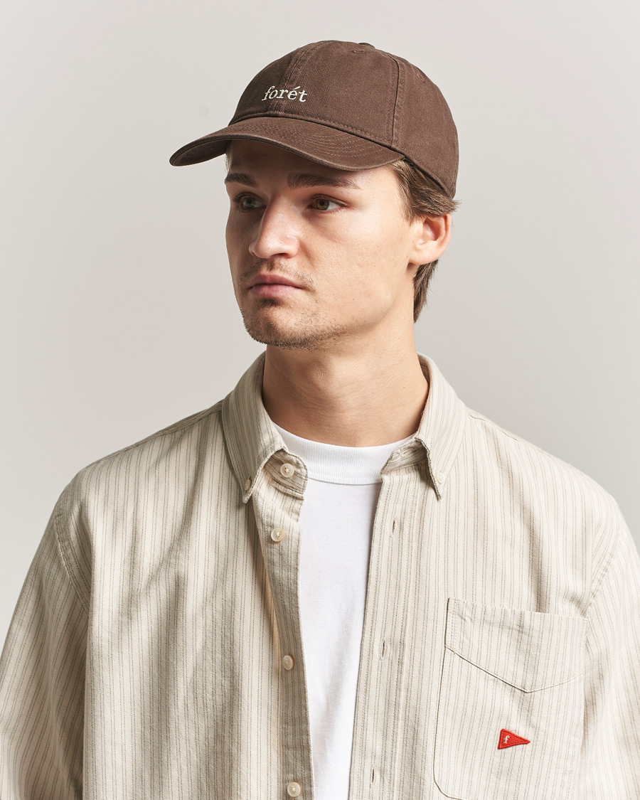 Homme | Bobs Et Casquettes | Forét | Hawk Washed Cap Brown