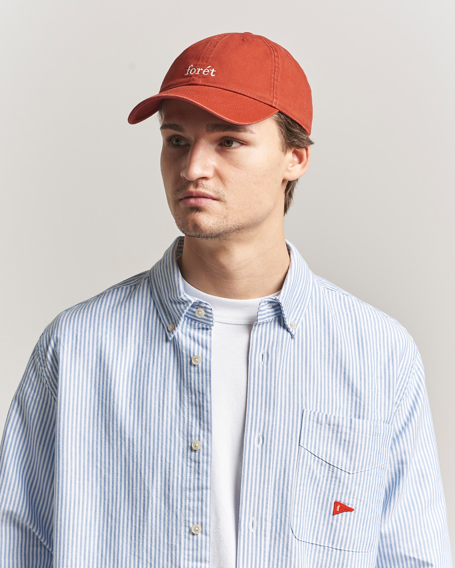 Homme | Bobs Et Casquettes | Forét | Hawk Washed Cap Red