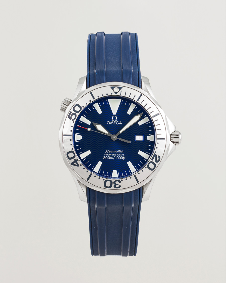 Homme | Omega Pre-Owned Seamaster 300M Electric Blue | Omega Pre-Owned | Seamaster 300M Electric Blue
