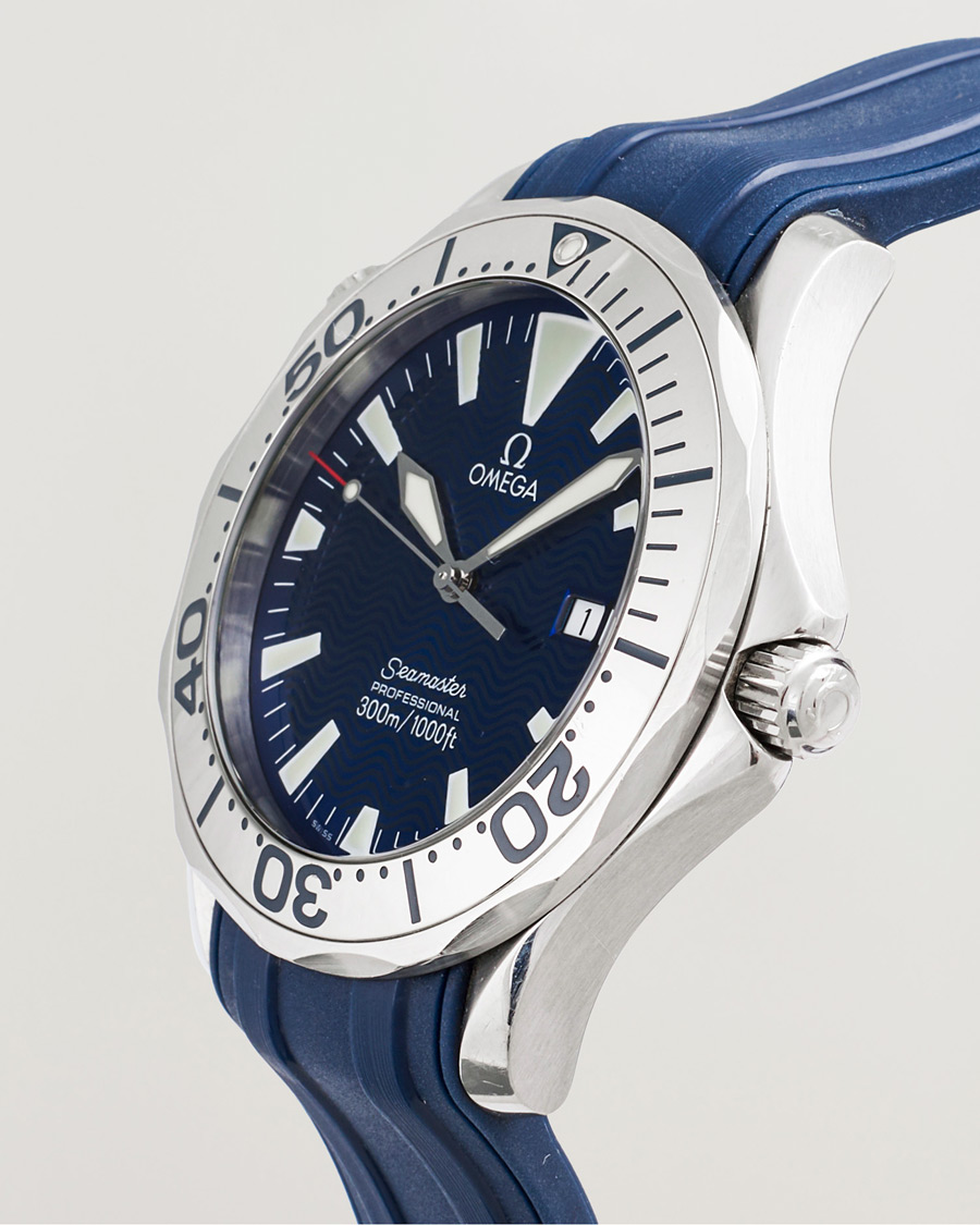 Homme | Omega Pre-Owned Seamaster 300M Electric Blue | Omega Pre-Owned | Seamaster 300M Electric Blue