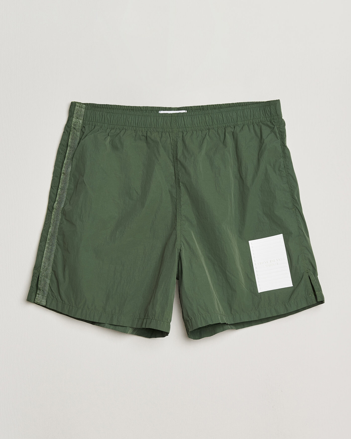 Homme | Maillots De Bain | Stone Island | Marina Micro Brushed Nylon-TC Swimshorts Quartz Green