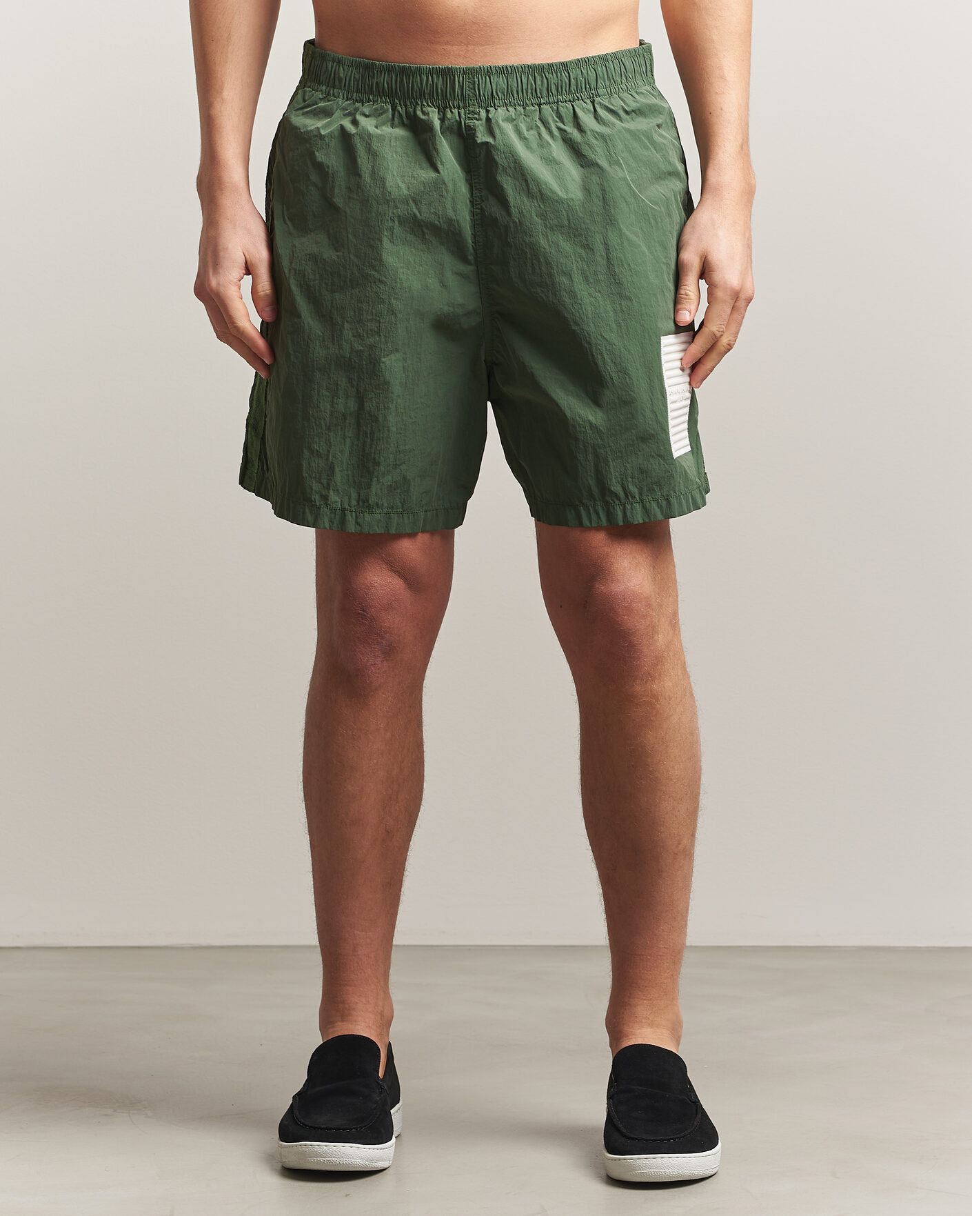 Homme | Maillots De Bain | Stone Island | Marina Micro Brushed Nylon-TC Swimshorts Quartz Green