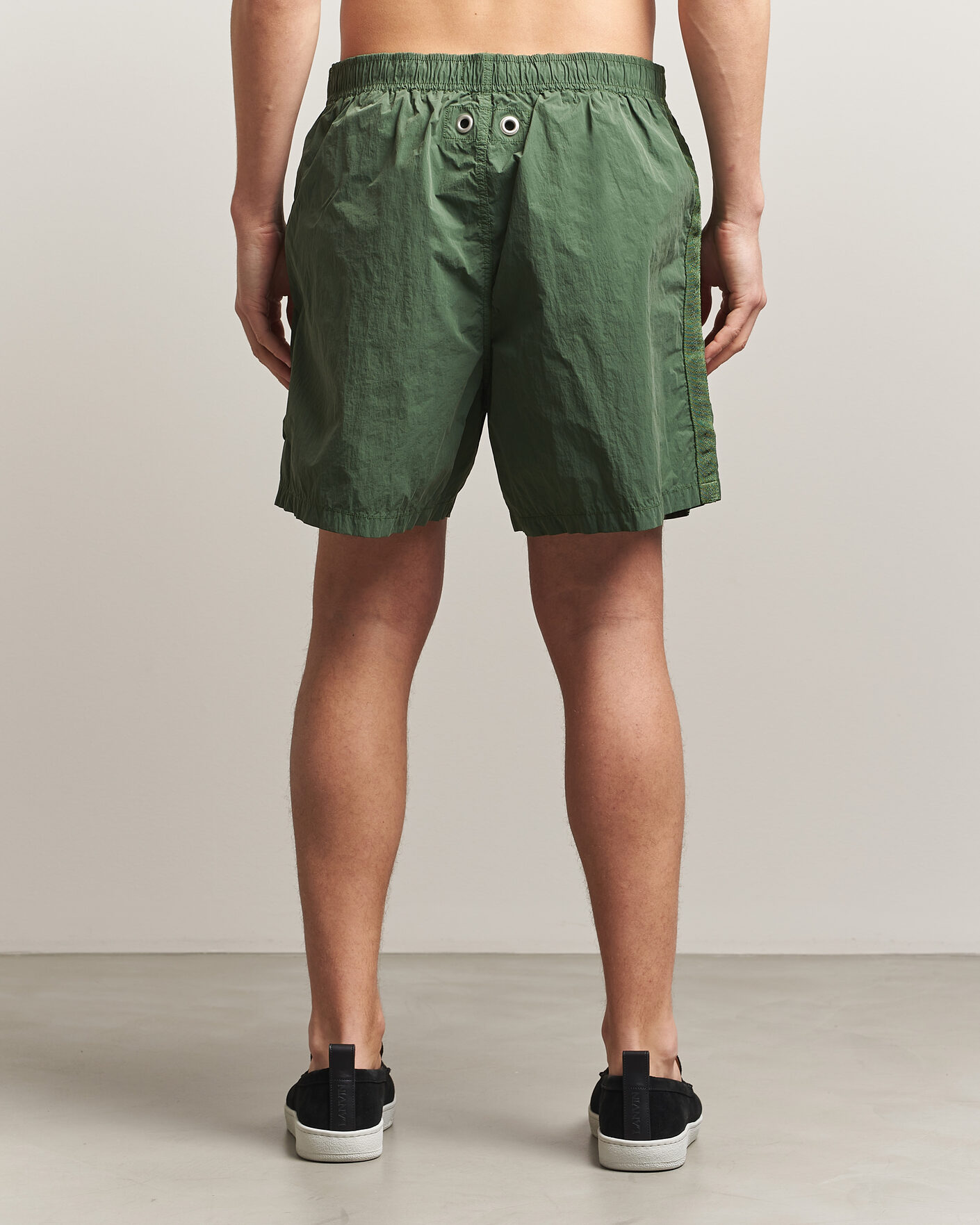 Homme | Maillots De Bain | Stone Island | Marina Micro Brushed Nylon-TC Swimshorts Quartz Green