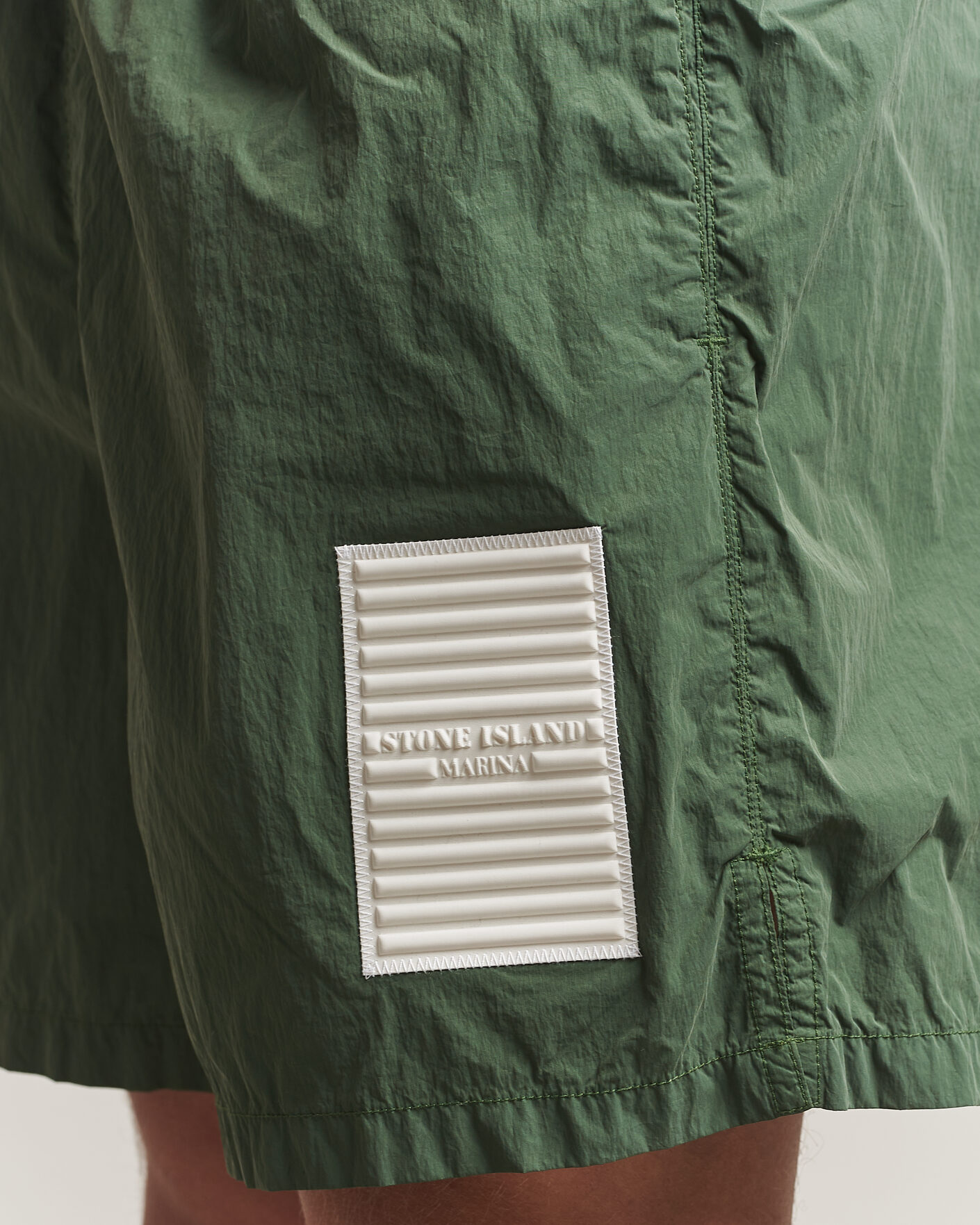 Homme | Maillots De Bain | Stone Island | Marina Micro Brushed Nylon-TC Swimshorts Quartz Green