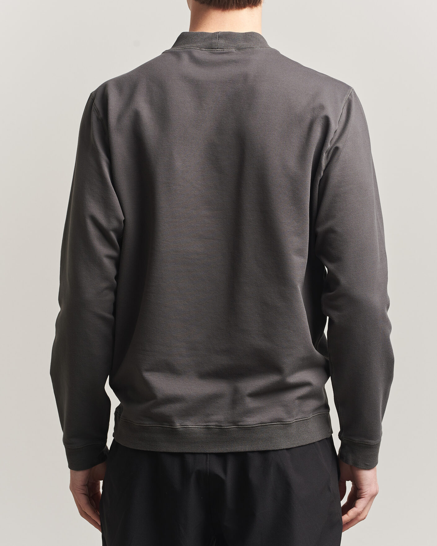Homme | Pulls Et Tricots | Stone Island | Stellina Cotton Sweatshirt Charcoal