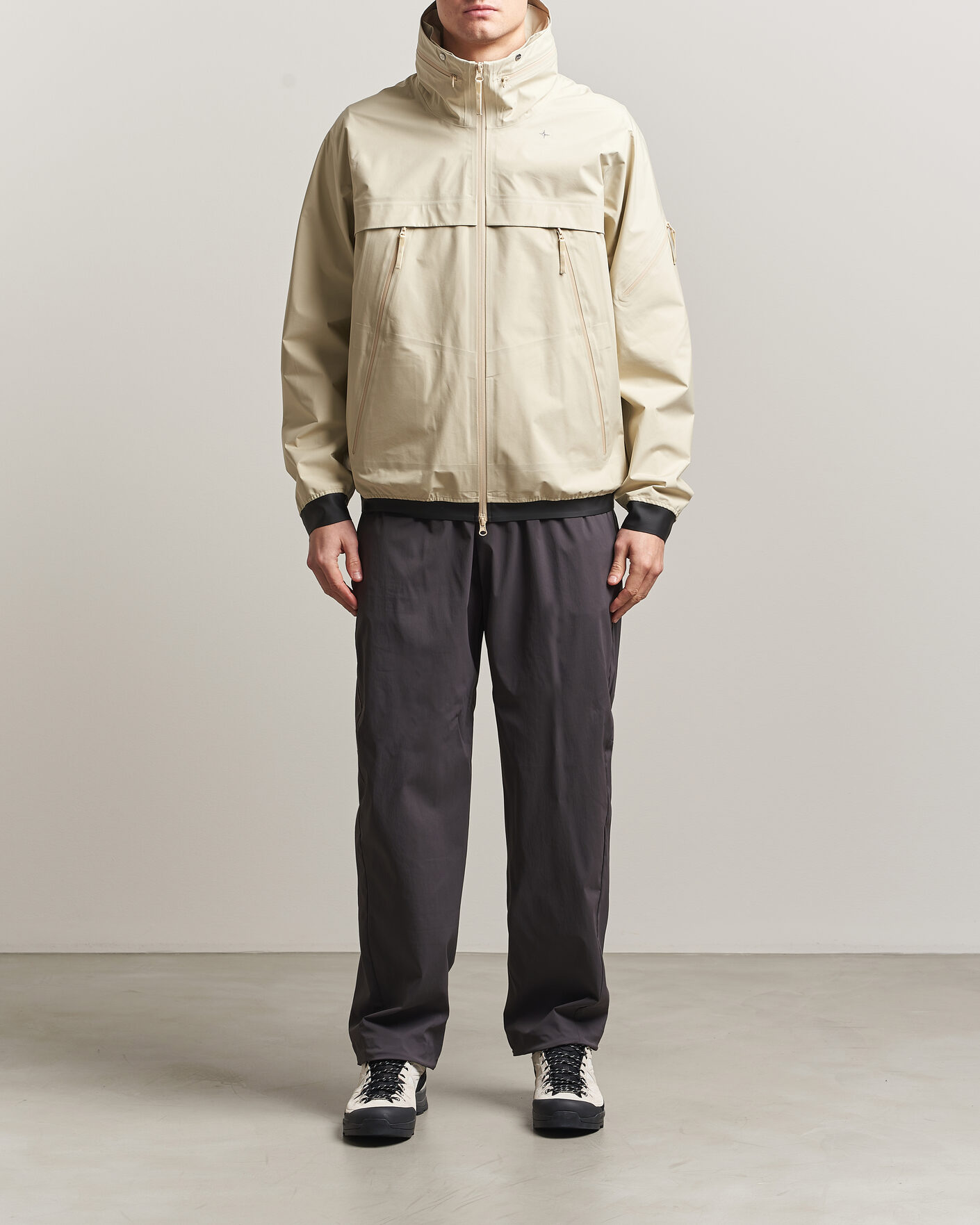 Homme | Manteaux Et Vestes | Stone Island | Stellina GORE-TEX Hood Jacket Oats