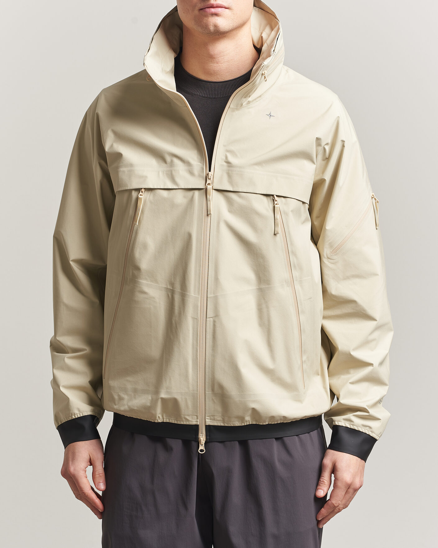 Homme | Manteaux Et Vestes | Stone Island | Stellina GORE-TEX Hood Jacket Oats