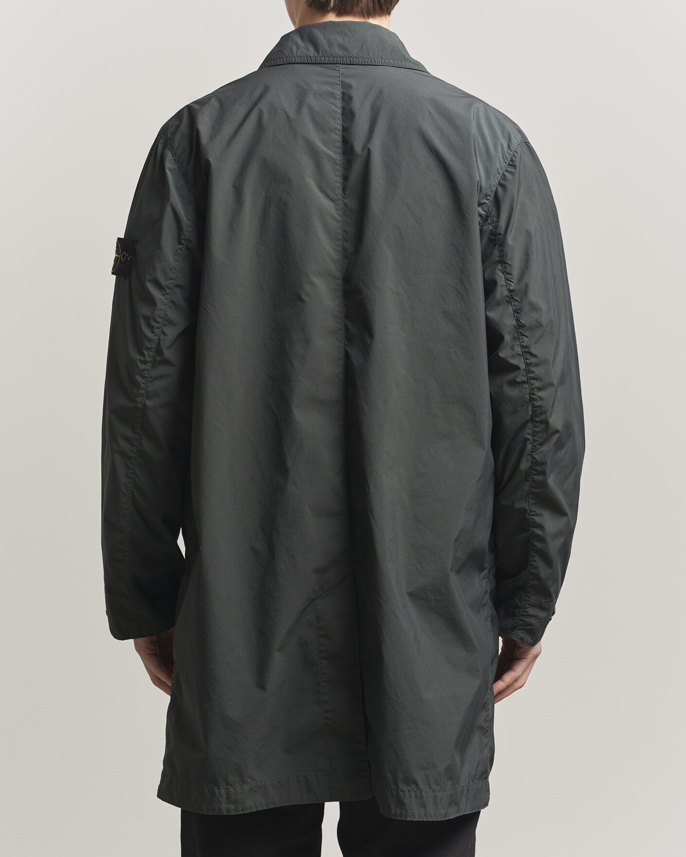Homme | Manteaux Et Vestes | Stone Island | Light Compact Car Coat Charcoal