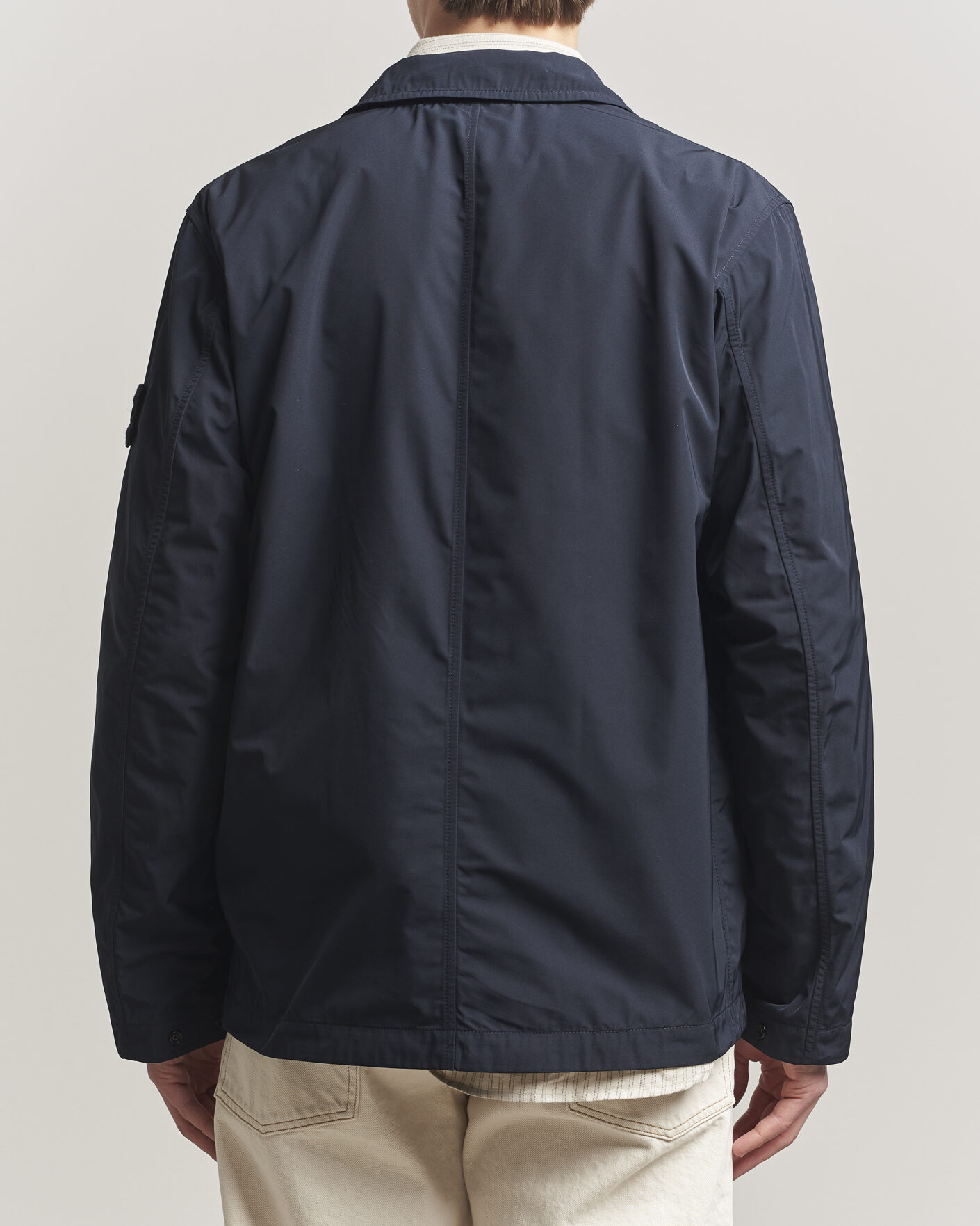 Homme | Manteaux Et Vestes | Stone Island | Micro Twill Blazer Jacket Navy