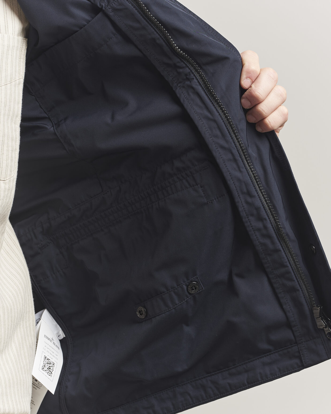 Homme | Manteaux Et Vestes | Stone Island | Micro Twill Blazer Jacket Navy