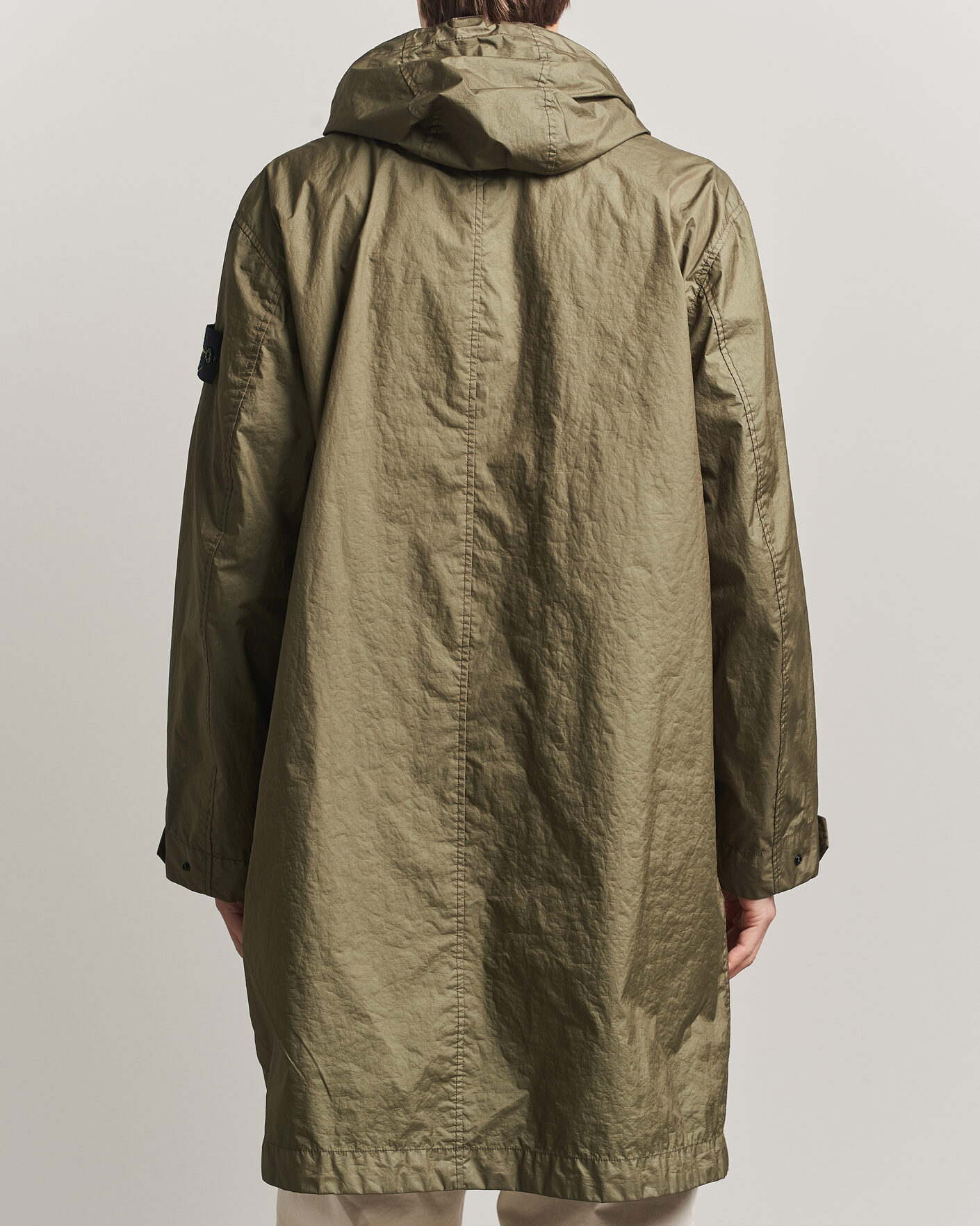 Homme | Manteaux Et Vestes | Stone Island | Membrana 3L Hooded Parka Military Green