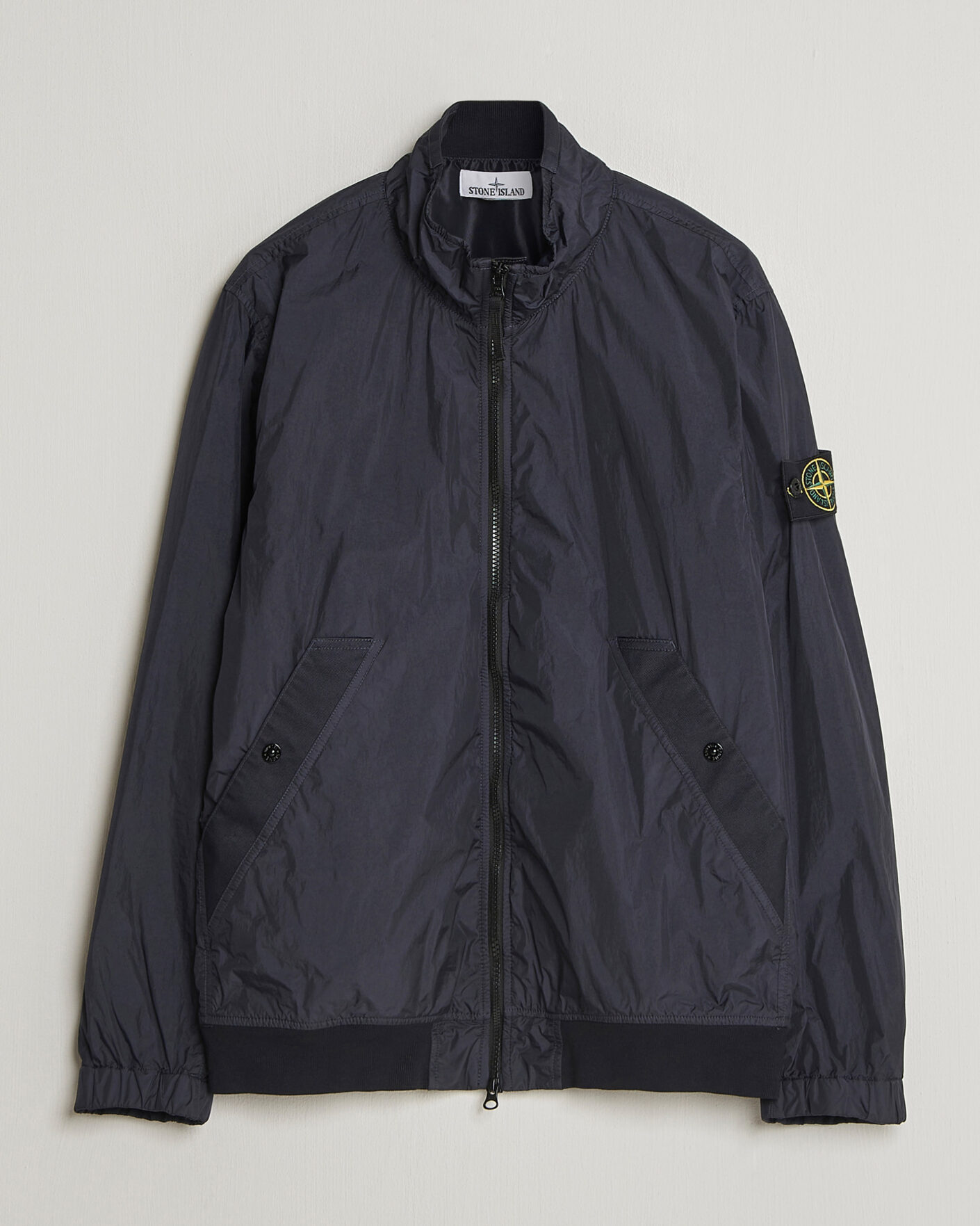 Homme | Manteaux Et Vestes | Stone Island | Crinkle Reps Short Jacket Navy