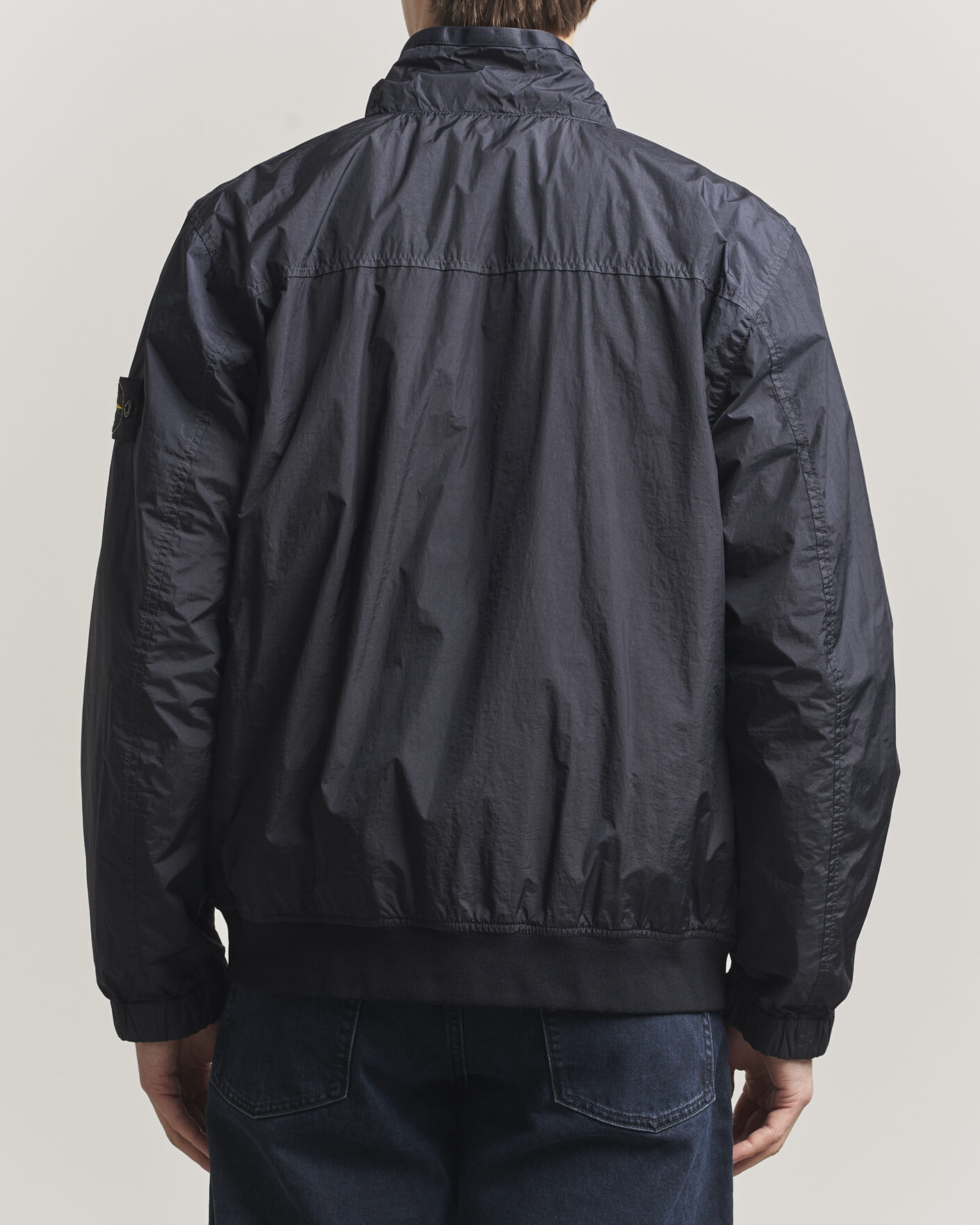 Homme | Manteaux Et Vestes | Stone Island | Crinkle Reps Short Jacket Navy