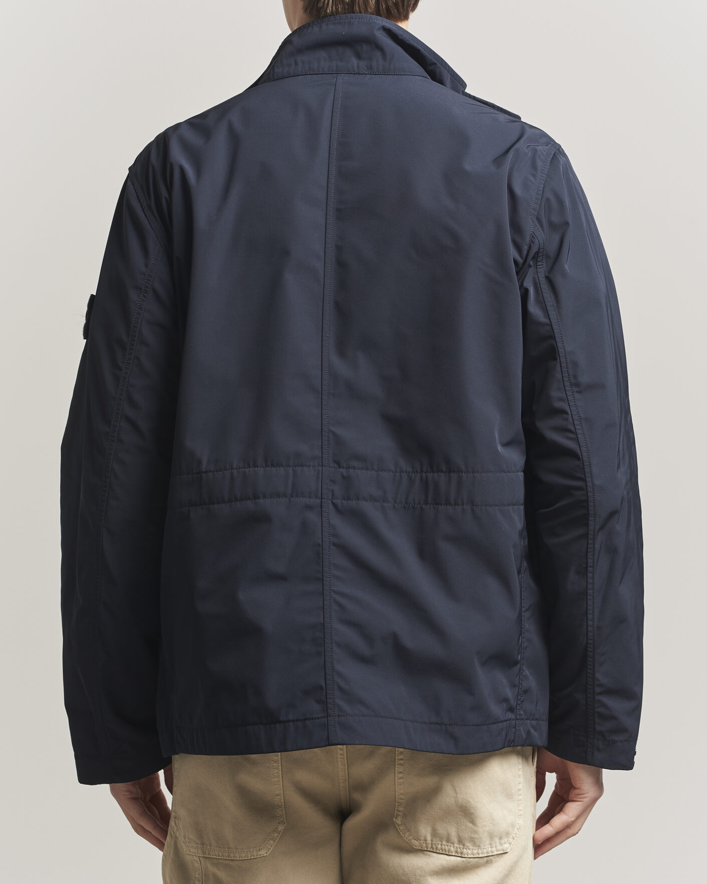 Homme | Manteaux Et Vestes | Stone Island | Micro Twill Field Jacket Navy