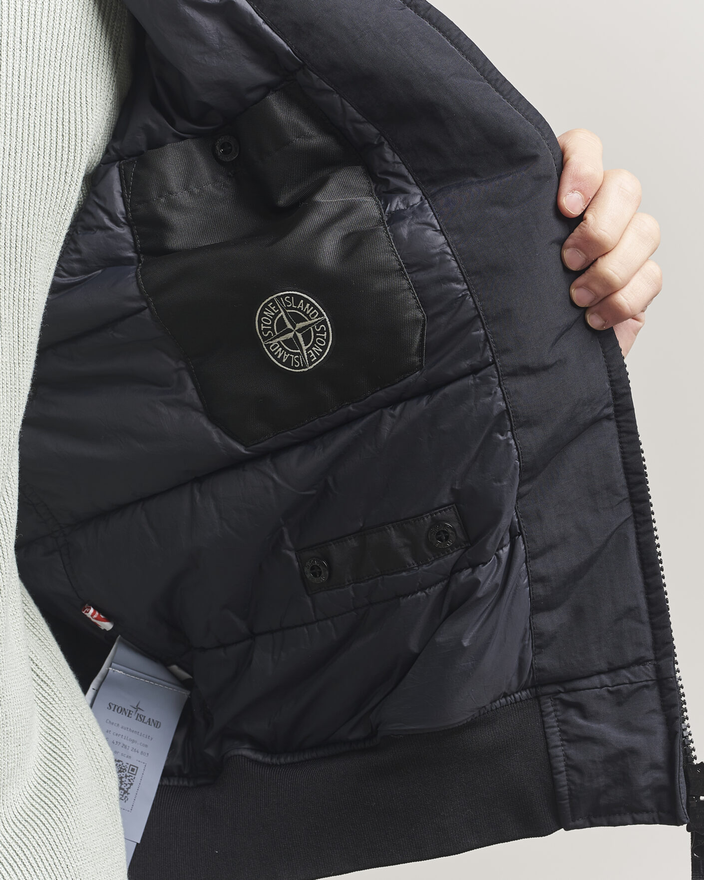 Homme | Manteaux Et Vestes | Stone Island | Membrana 3L Hood Jacket Black
