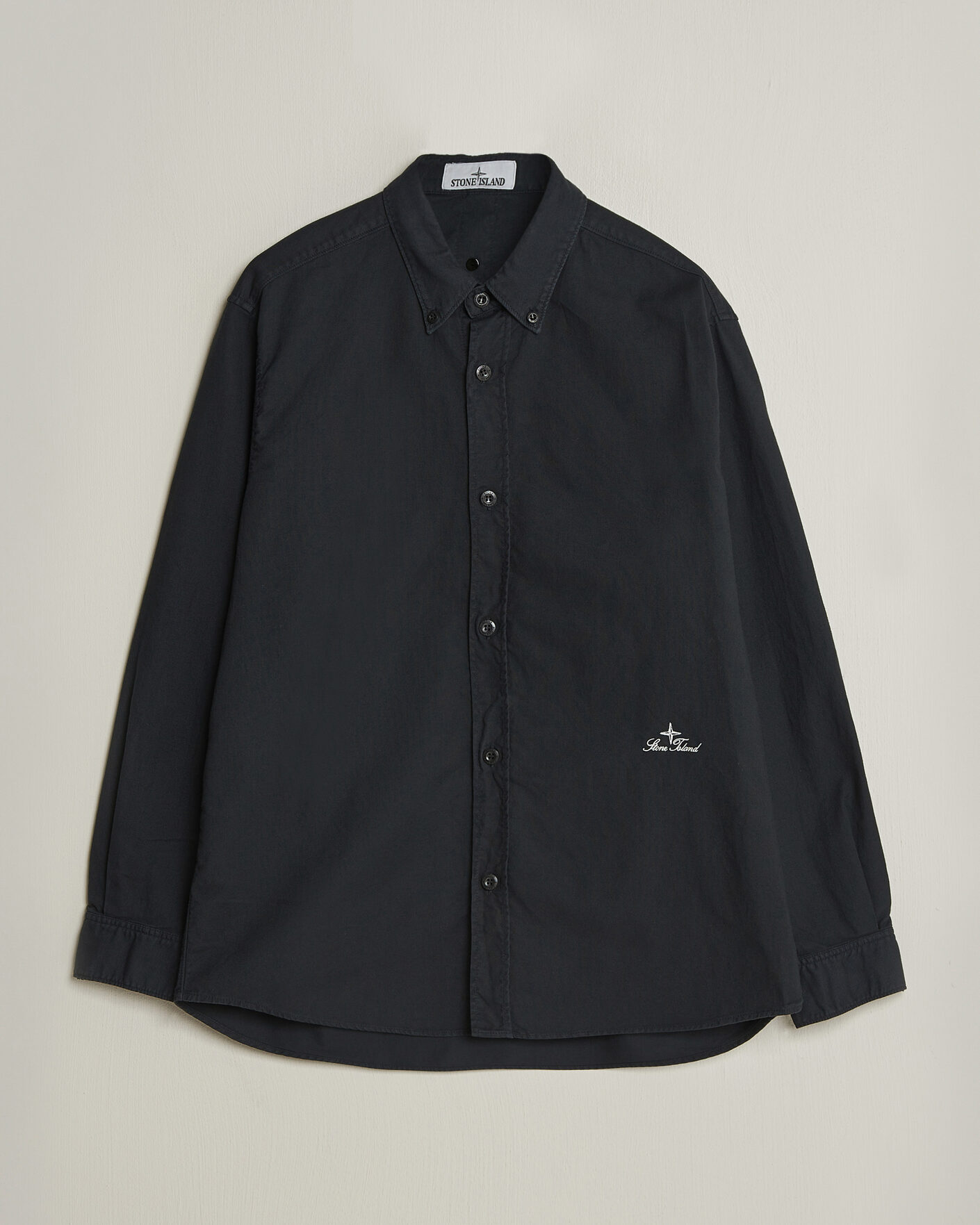 Homme | Chemises | Stone Island | Organic Cotton Oxford Shirt Navy