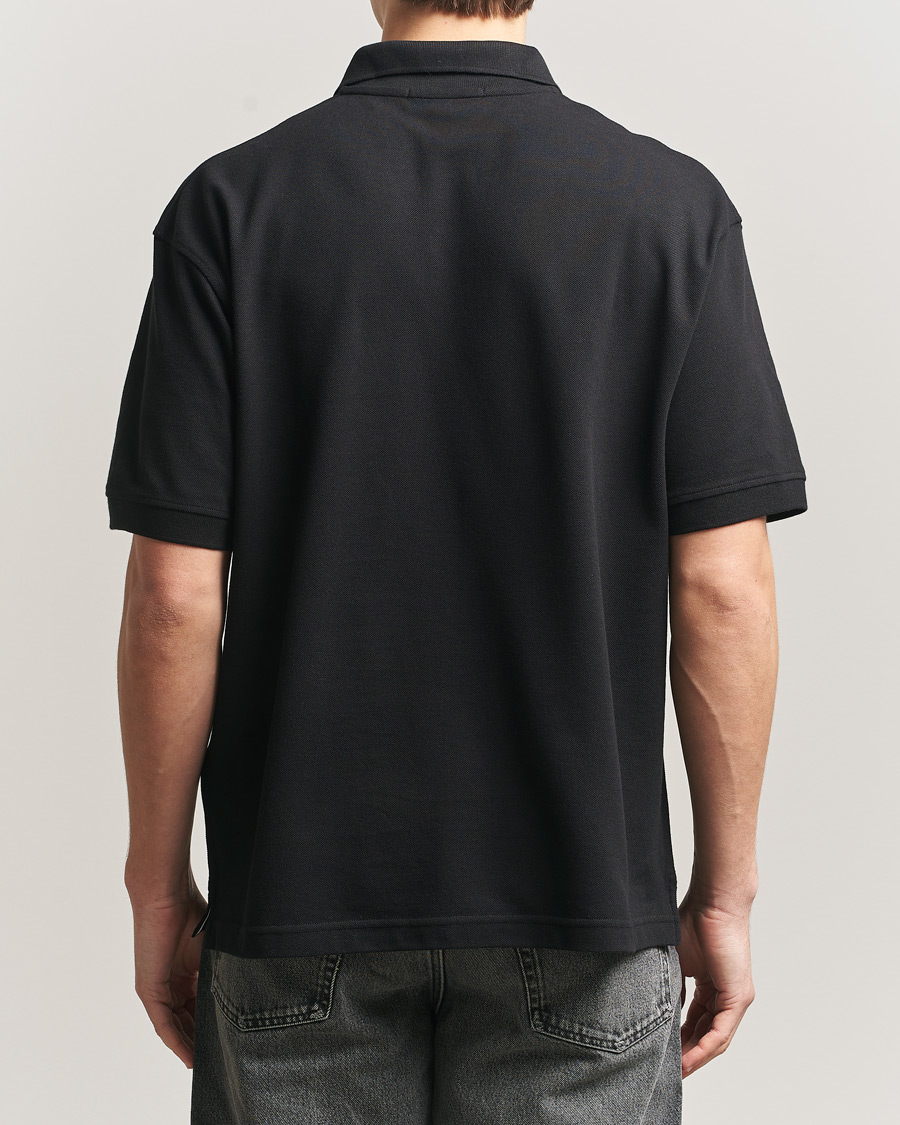Homme | Polos | Stone Island | Organic Cotton Pique Black