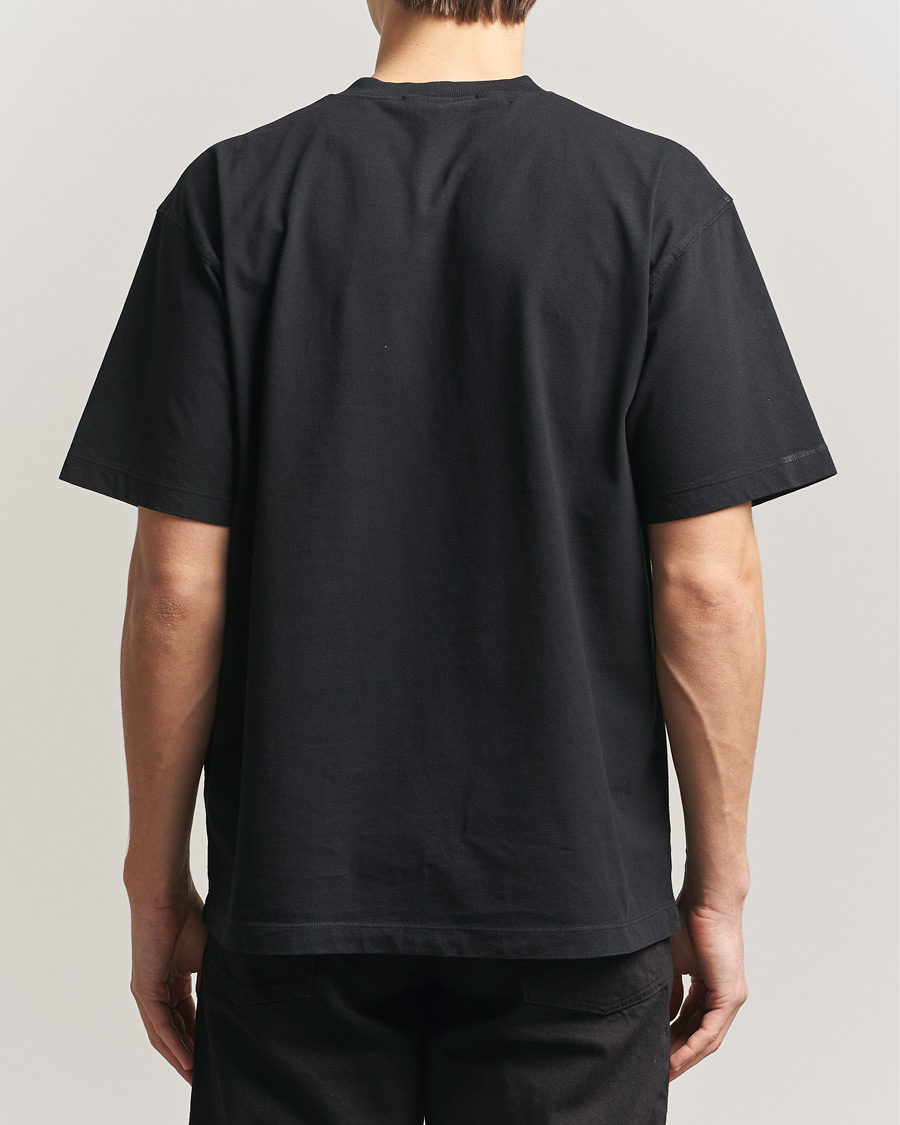 Homme | T-shirts | Stone Island | Combed Organic Cotton T-Shirt Black