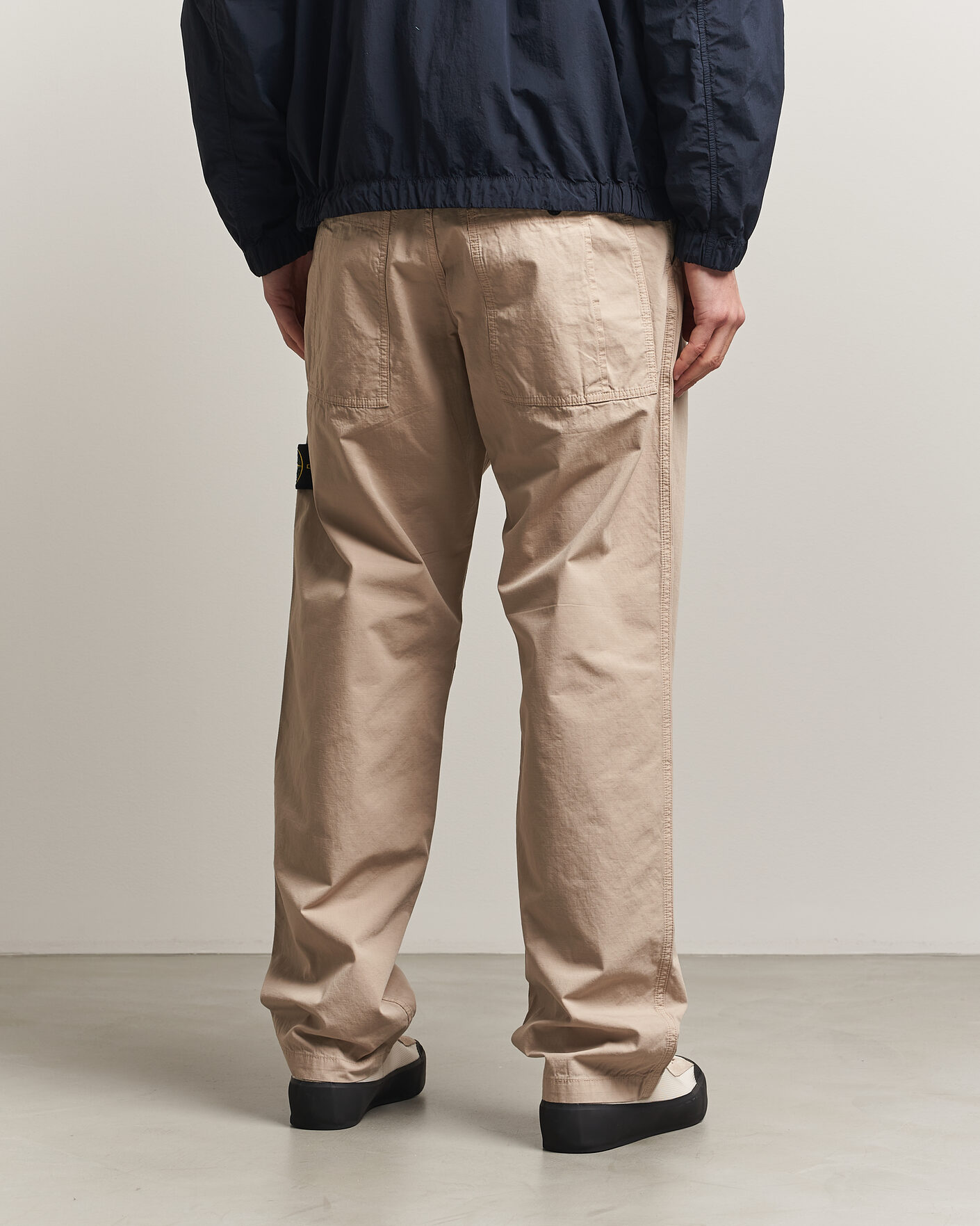 Homme | Pantalons | Stone Island | Cotton Ripstop Trousers Desert