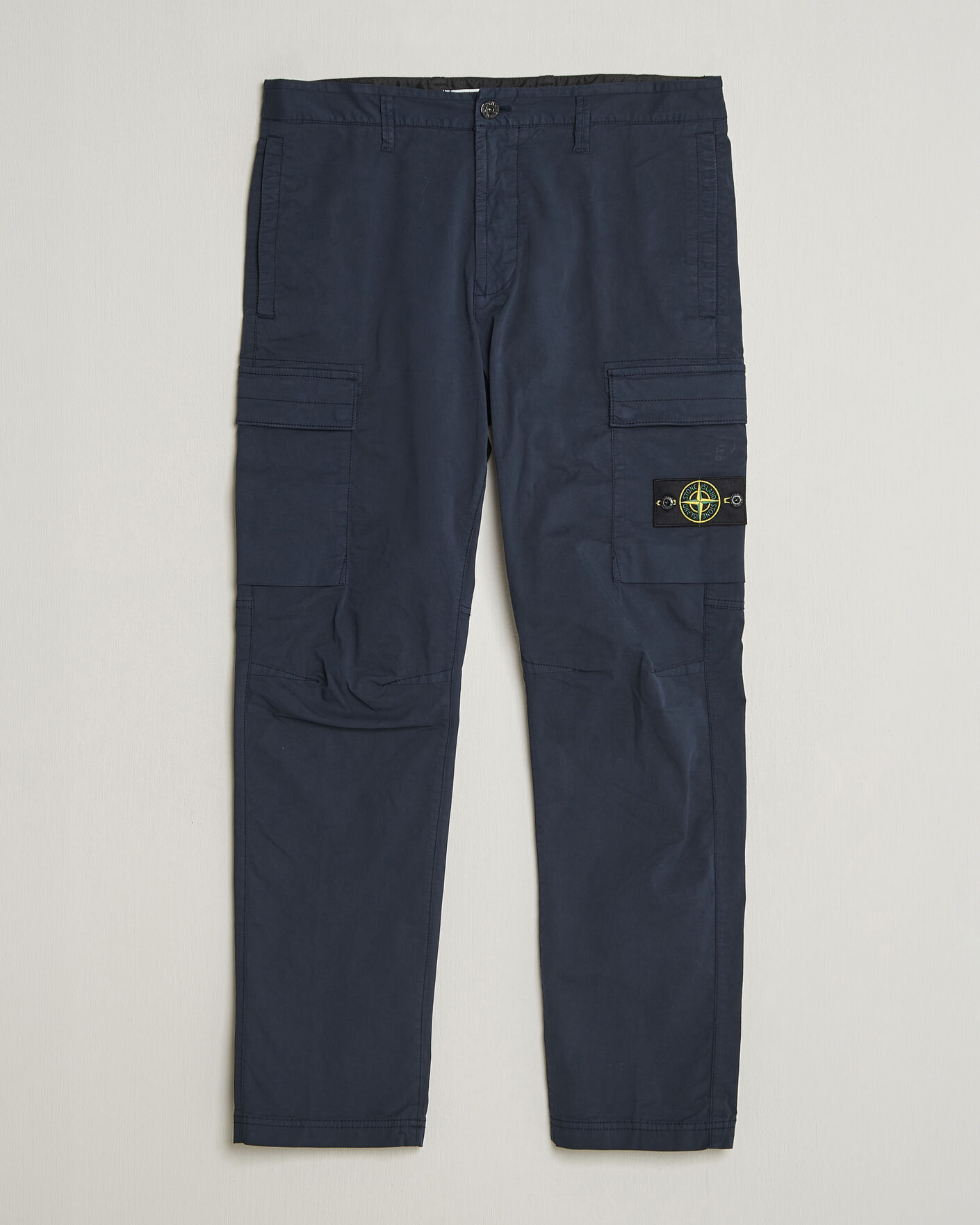 Homme | Pantalons | Stone Island | Stretch Cotton Twill Cargo Trousers Navy