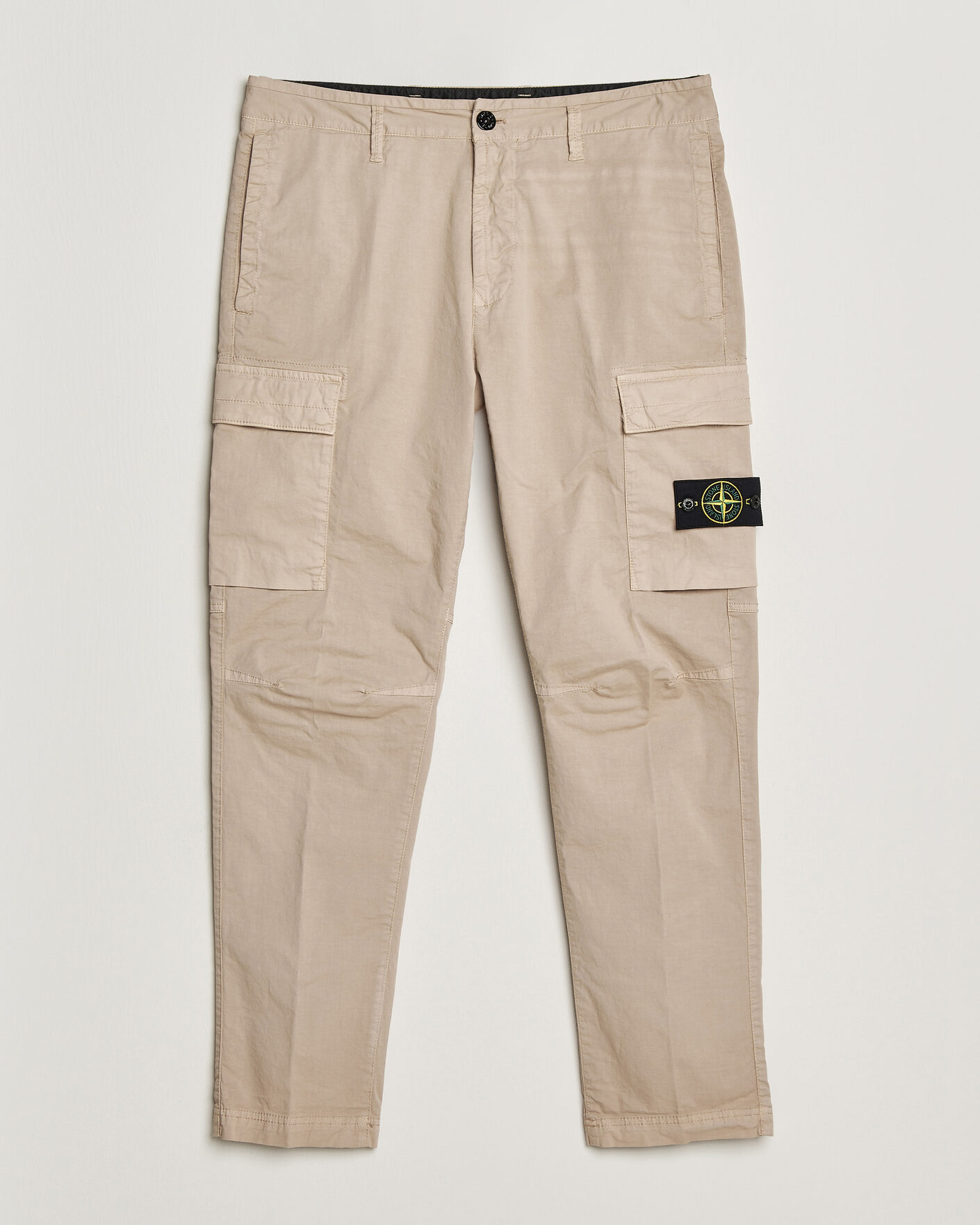 Homme | Pantalons | Stone Island | Stretch Cotton Twill Cargo Trousers Desert