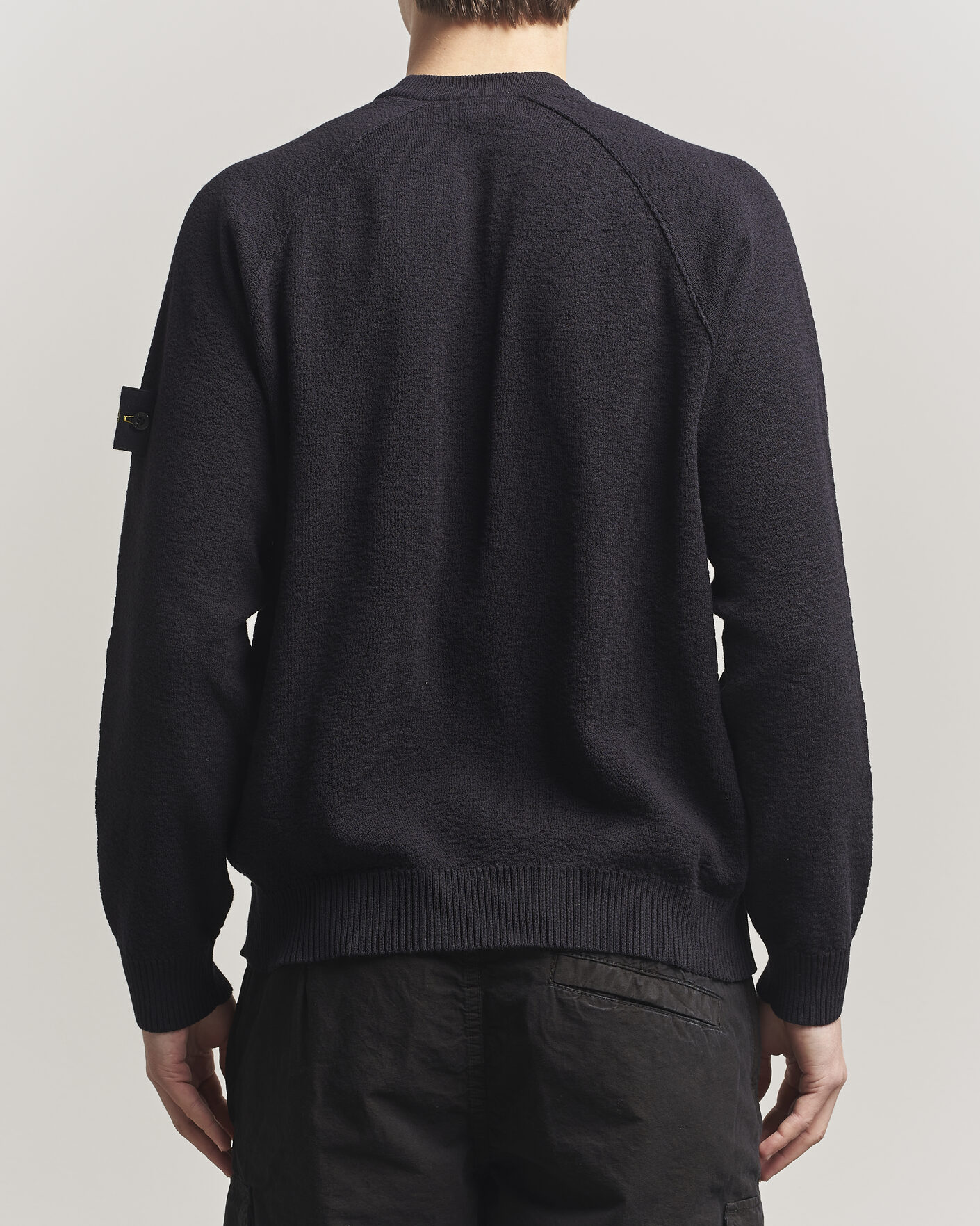 Homme | Pulls Et Tricots | Stone Island | Raw Hand Organic Cotton Crewneck Navy