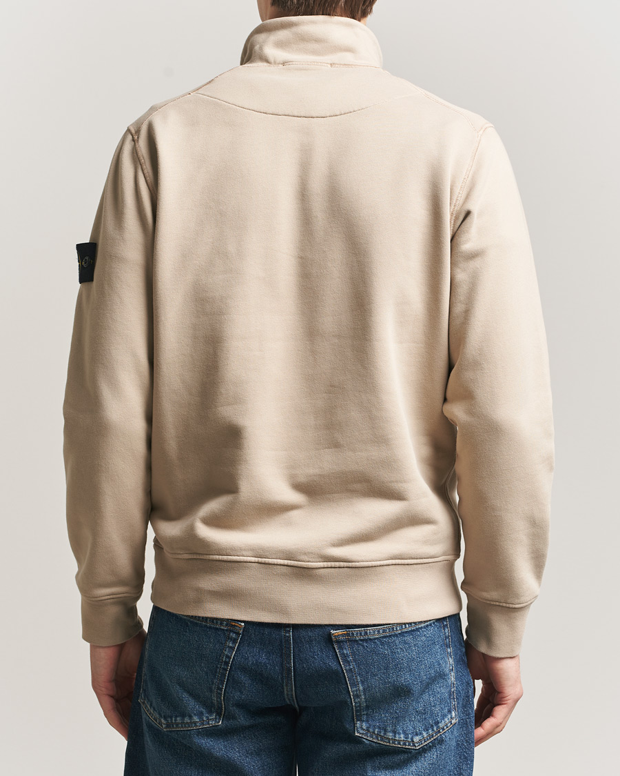 Homme | Pulls Et Tricots | Stone Island | Garment Dyed Fleece Half Zip Desert