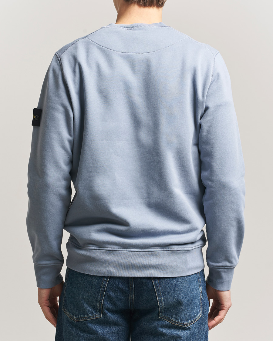 Homme | Pulls Et Tricots | Stone Island | Garment Dyed Fleece Sweatshirt Dark Blue