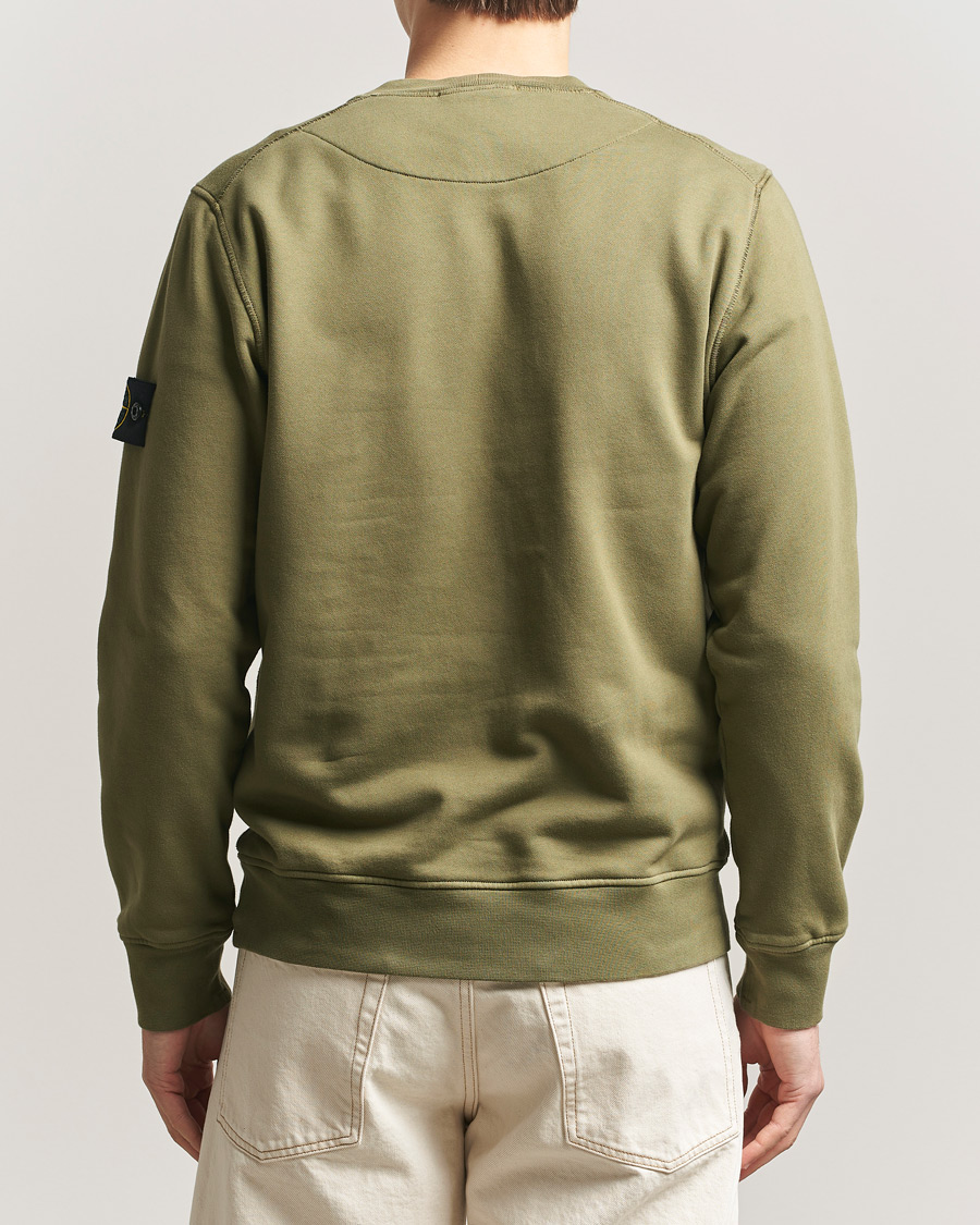 Homme | Pulls Et Tricots | Stone Island | Garment Dyed Fleece Sweatshirt Military Green