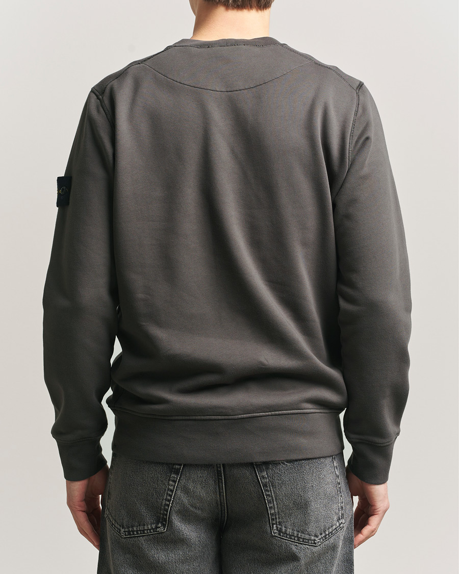 Homme | Pulls Et Tricots | Stone Island | Garment Dyed Fleece Sweatshirt Charcoal
