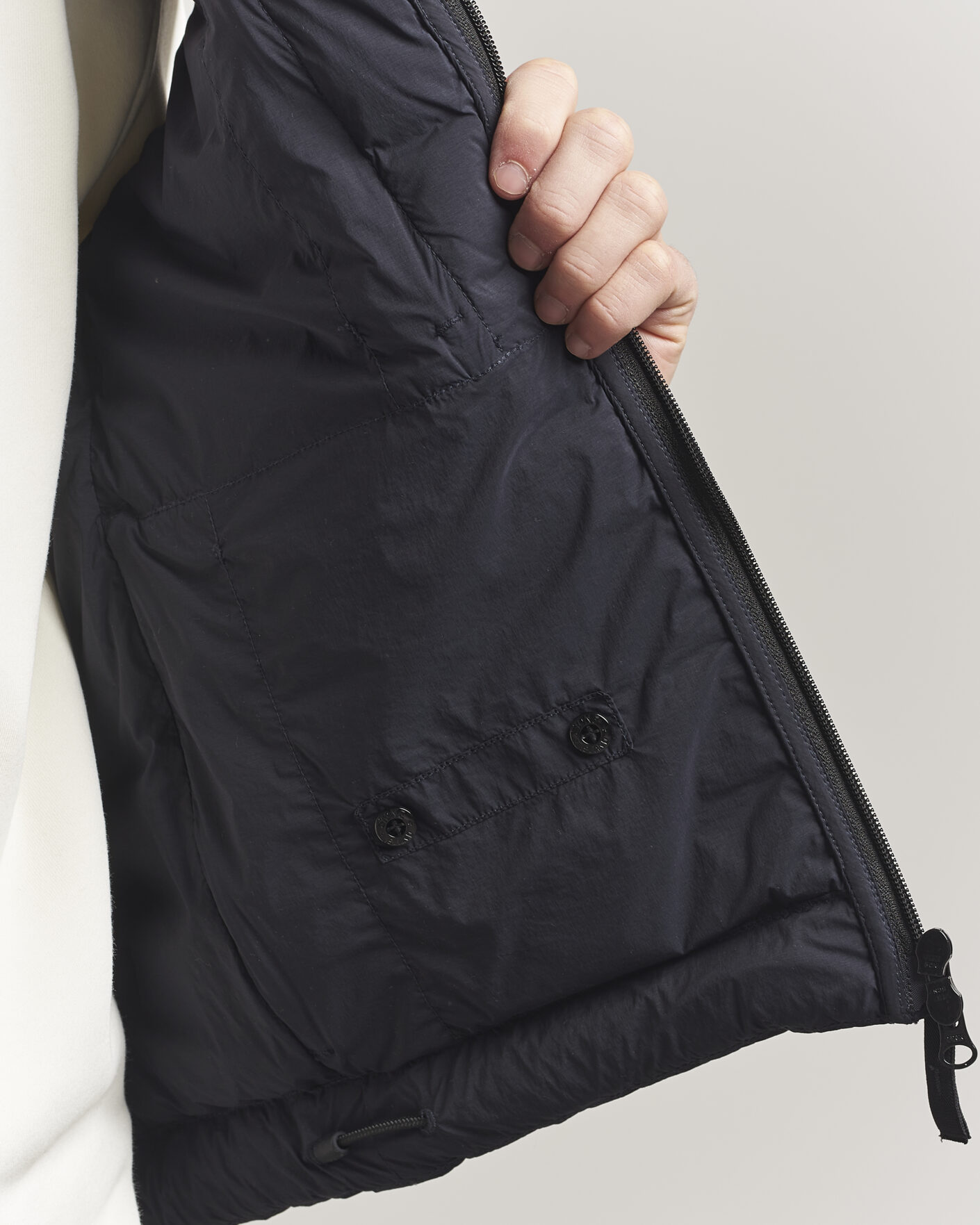 Homme | Gilets | Stone Island | Nylon Down Vest Navy