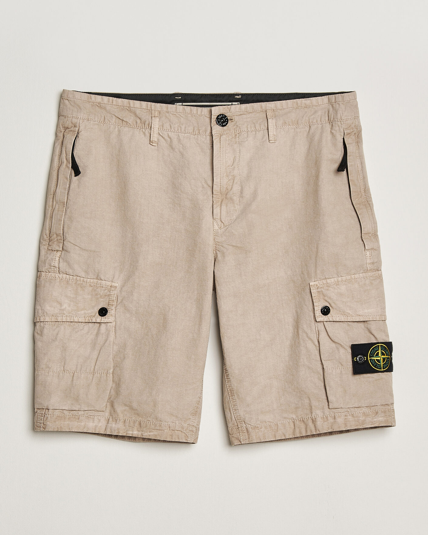Homme | Shorts | Stone Island | Brushed Cotton Canvas Cargo Shorts Desert