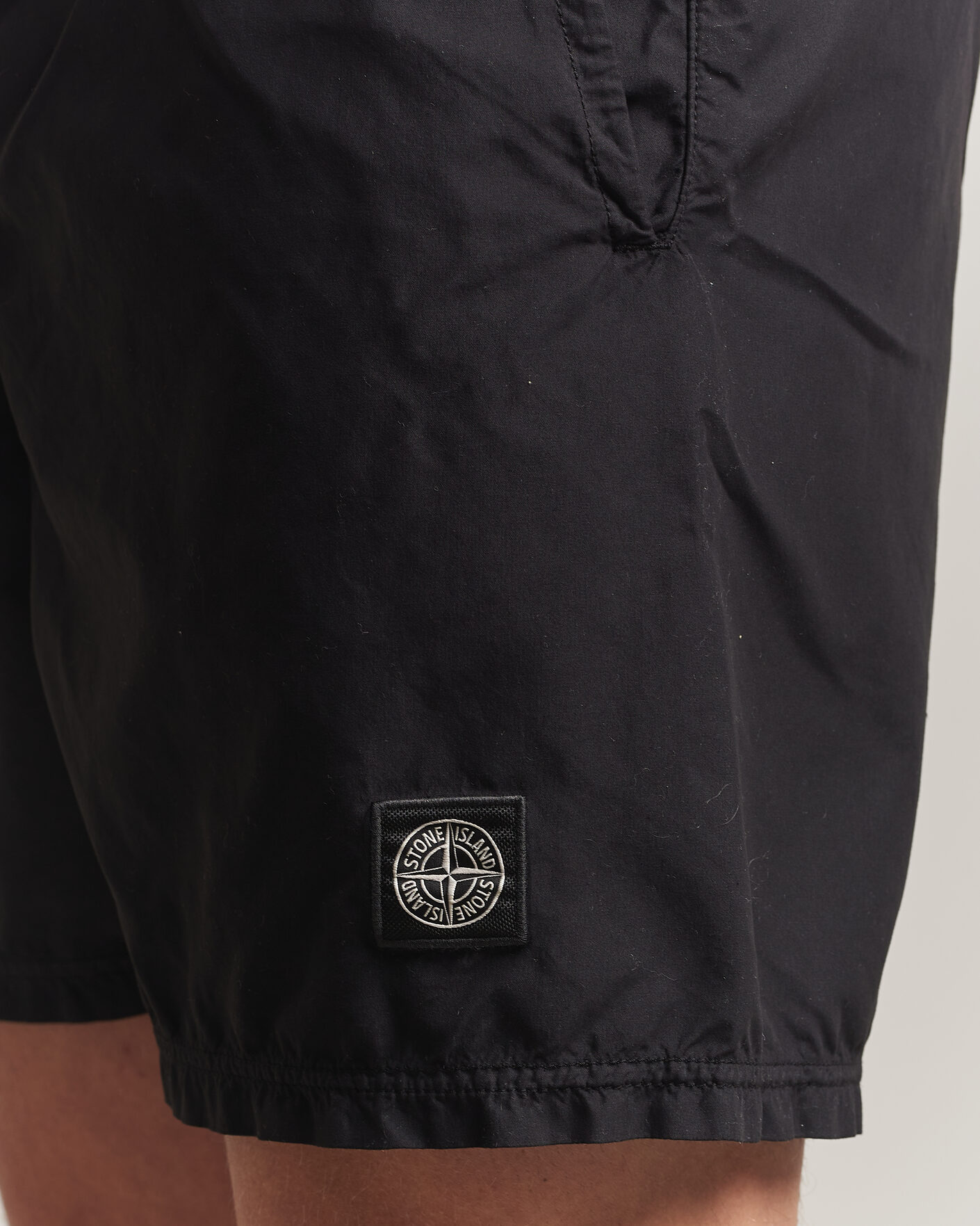 Homme | Maillots De Bain | Stone Island | Brushed Nylon Swimshorts Black