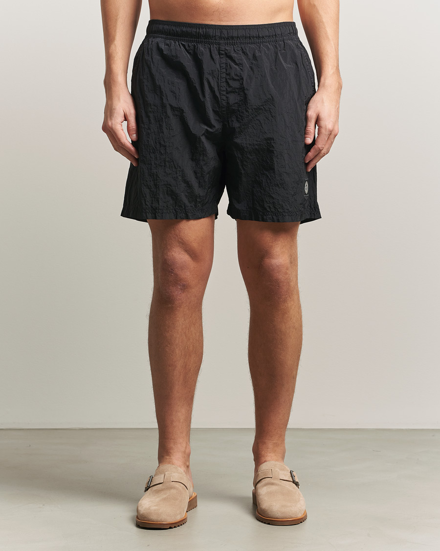 Homme | Maillots De Bain | Stone Island | Nylon Metal Econyl Swimshorts Black
