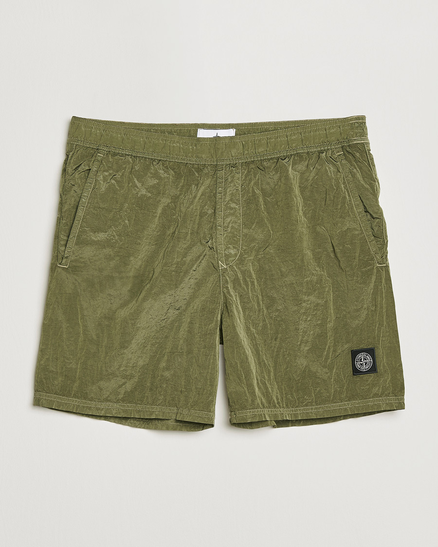 Homme | Maillots De Bain | Stone Island | Nylon Metal Econyl Swimshorts Military Green