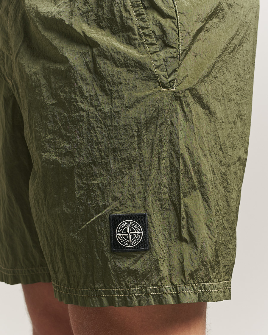 Homme | Maillots De Bain | Stone Island | Nylon Metal Econyl Swimshorts Military Green