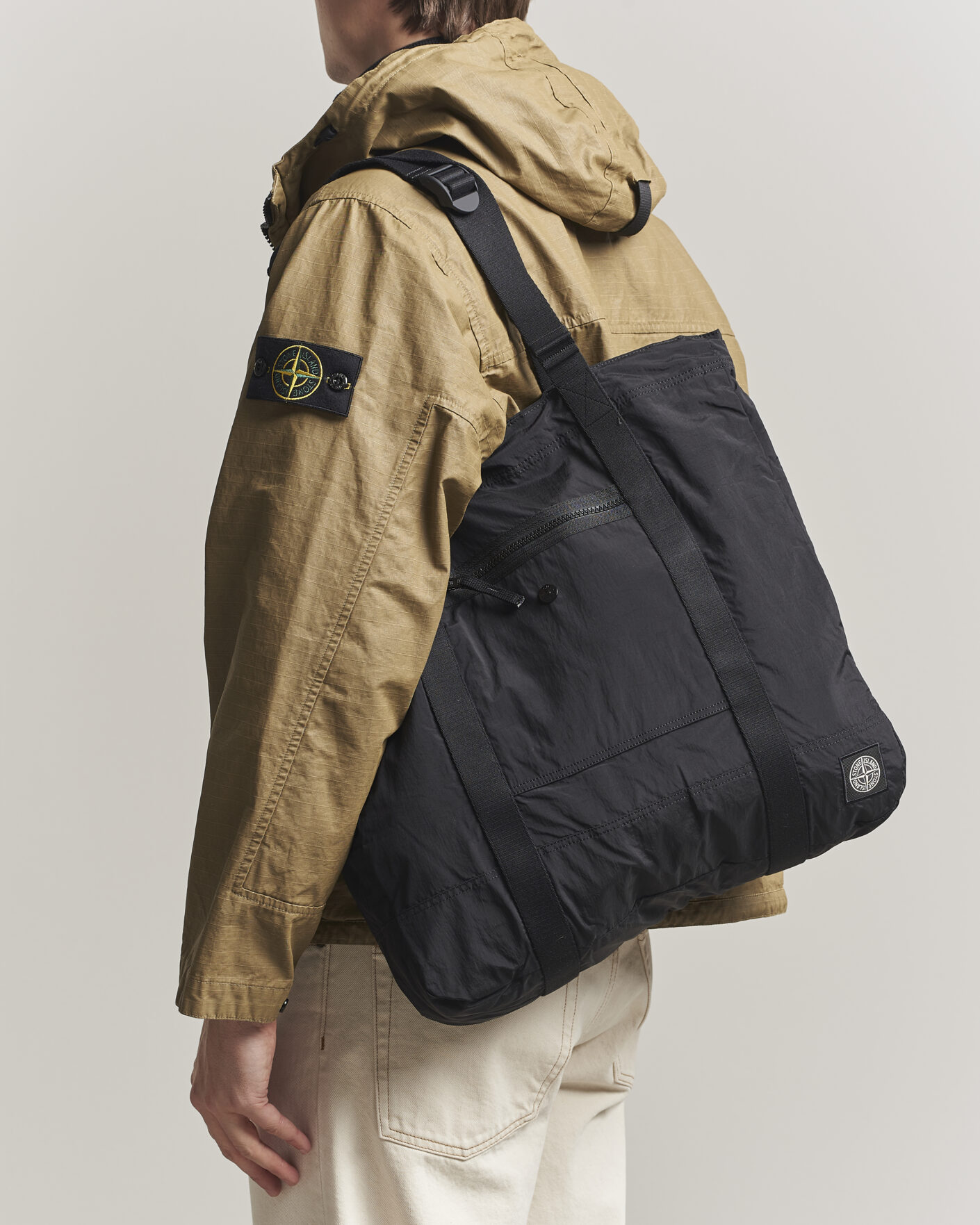 Homme | Sacs | Stone Island | Nylon Tote Bag Black