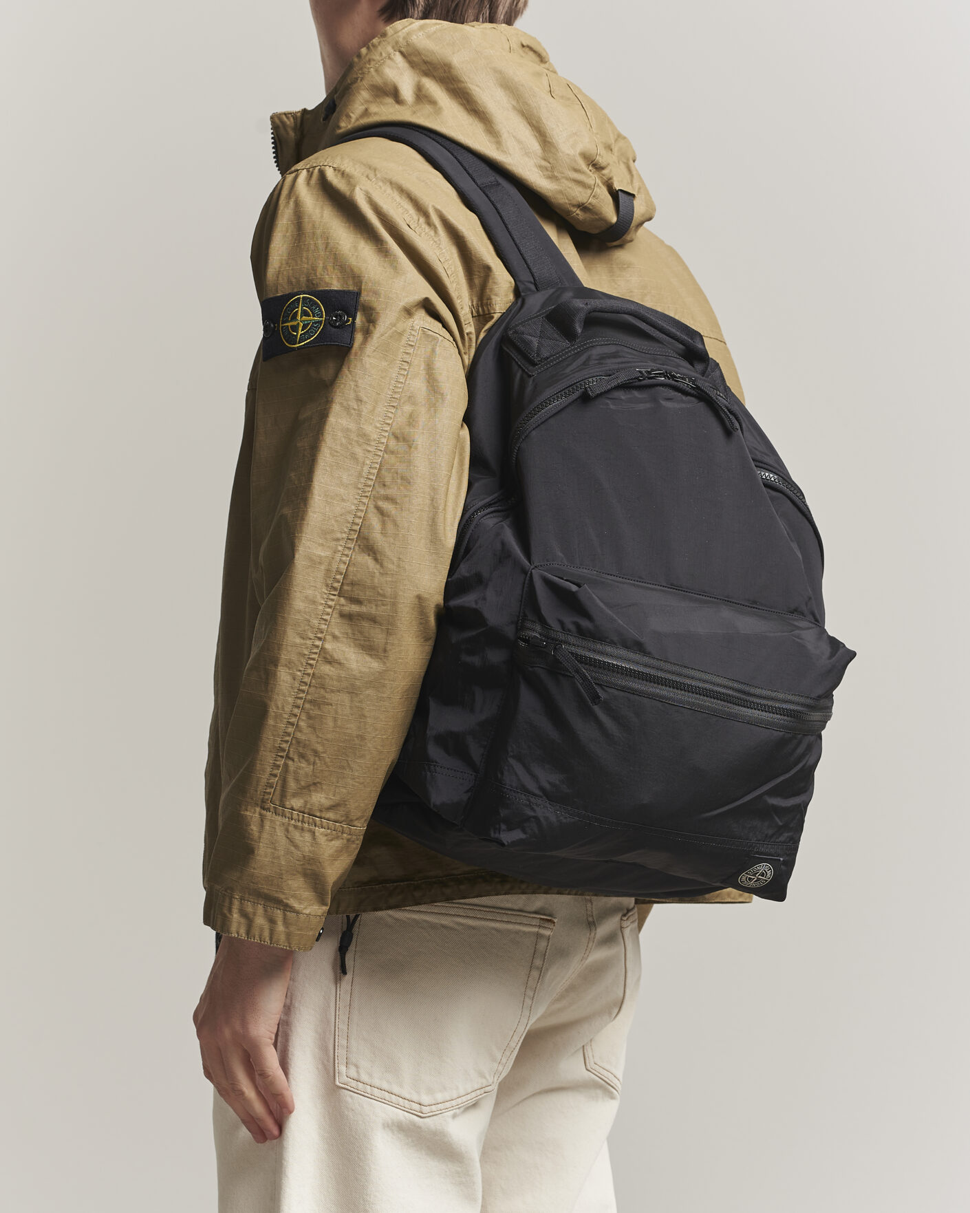Homme | Sacs | Stone Island | Nylon Metal Backpack Black