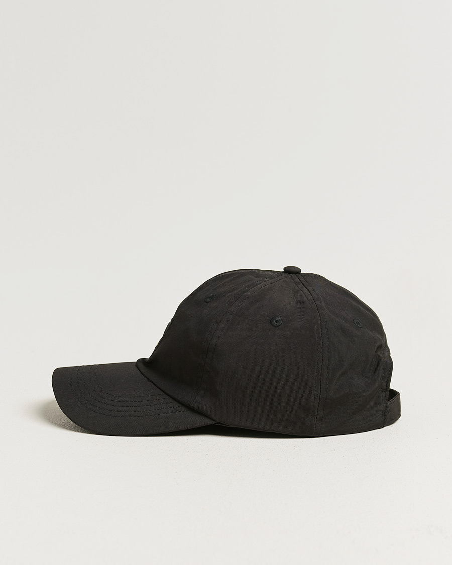 Homme | Bobs Et Casquettes | Stone Island | Nylon Oxford Cap Black