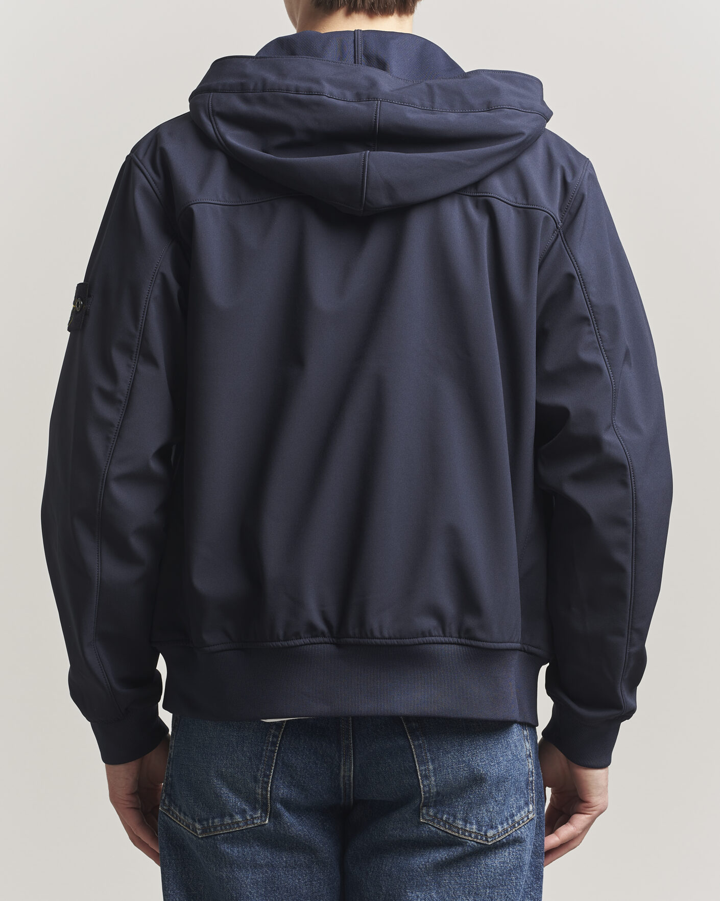 Homme | Manteaux Et Vestes | Stone Island | Soft Shell Hooded Jacket Navy