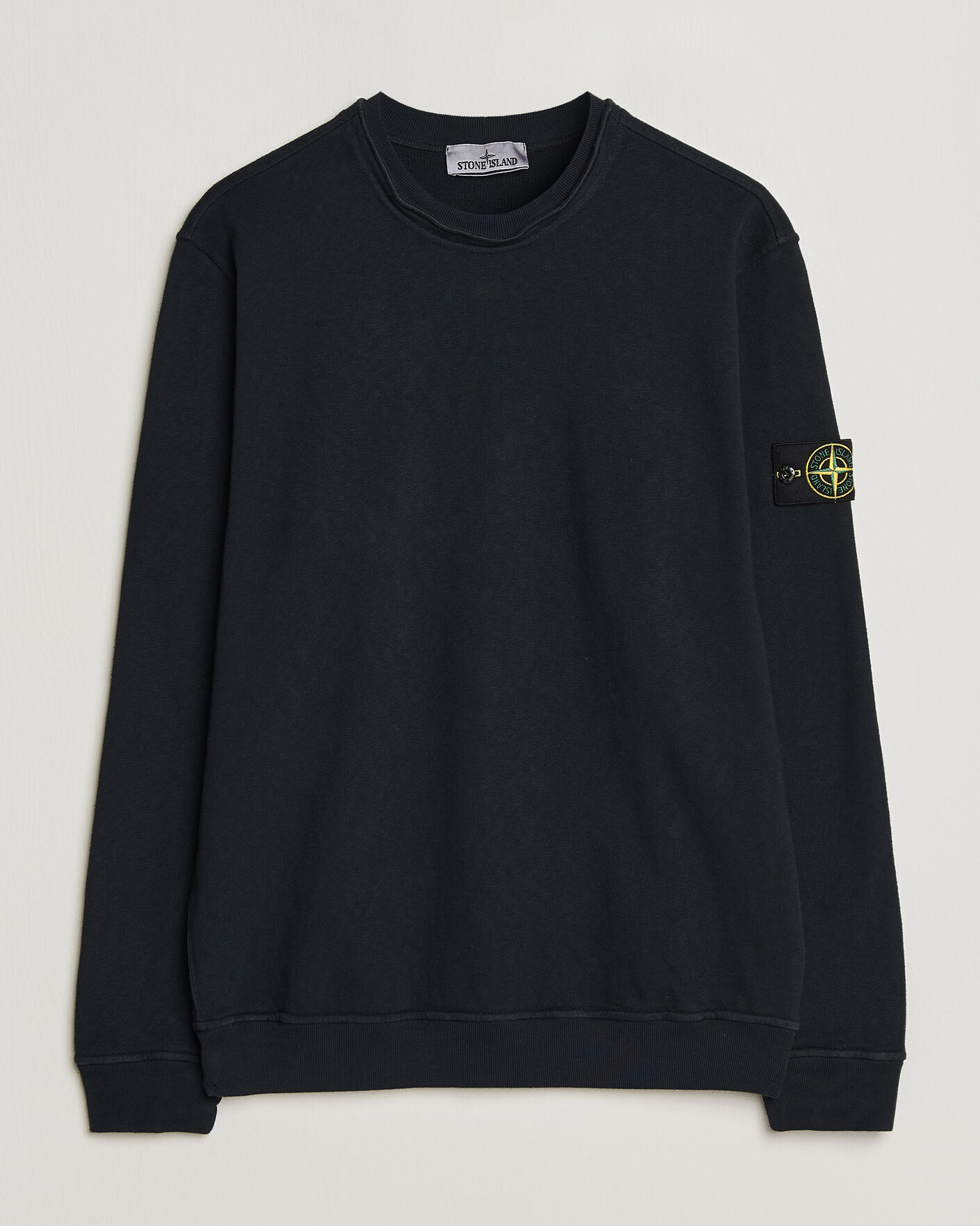 Homme | Pulls Et Tricots | Stone Island | Old Dyed Cotton Sweatshirt Navy