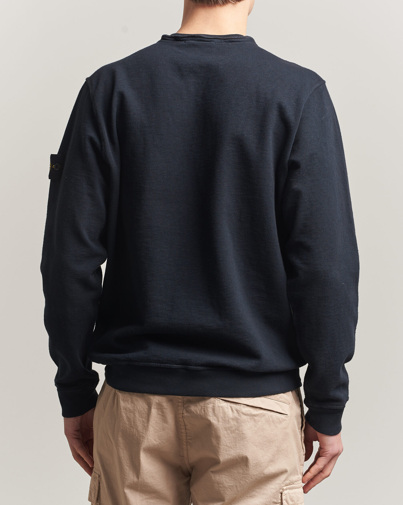 Homme | Pulls Et Tricots | Stone Island | Old Dyed Cotton Sweatshirt Navy